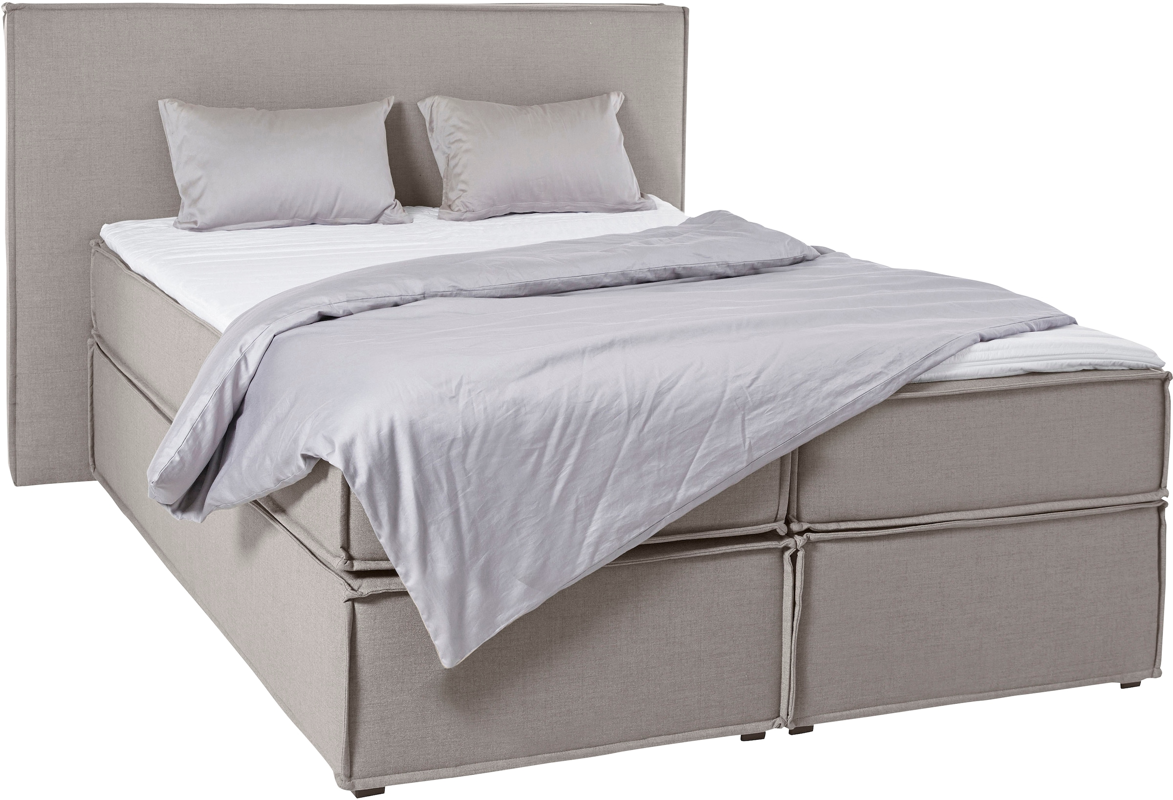 LeGer Home by Lena Gercke Boxspringbett »Yuma« incl. Topper, in 4 Breiten, günstig online kaufen