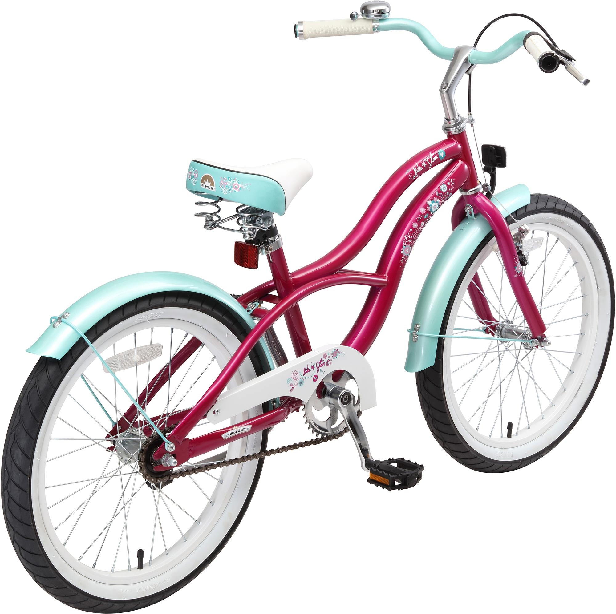 Bikestar Jugendfahrrad »Cruiser«, 1 Gang, für Damen