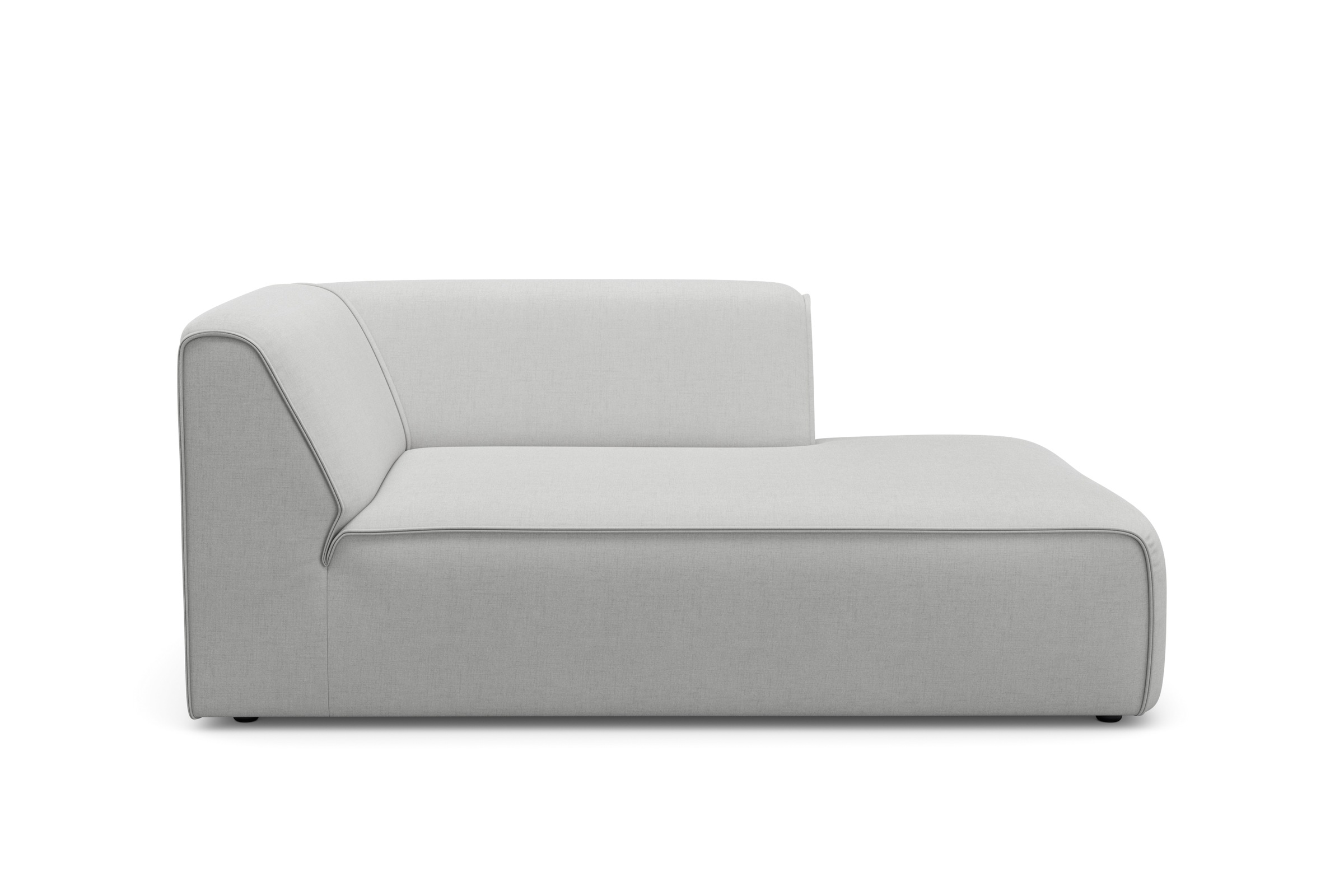 RAUM.ID Ottomane »Merid Chaiselongue, Maße B/T/H: 100/162/70 cm«, als Modul oder separat verwendbar, für individuelle Zusammenstellung