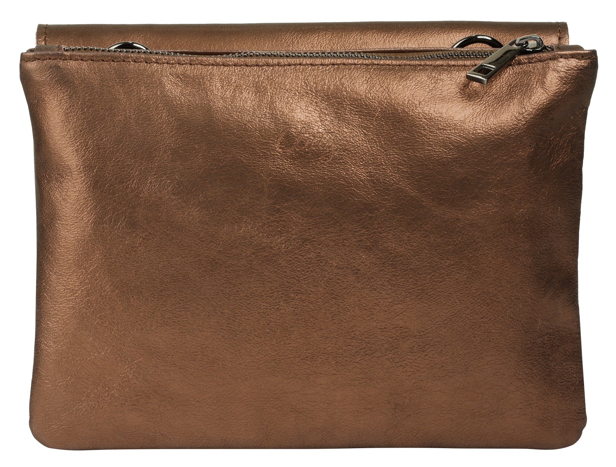 Cluty Umhängetasche echt Leder, Made in Italy