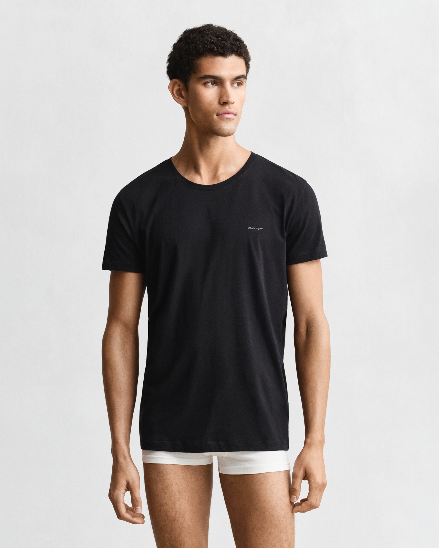 Gant Kurzarmshirt »C-NECK T-SHIRT 2-PACK« Mit Rundhalsausschnitt