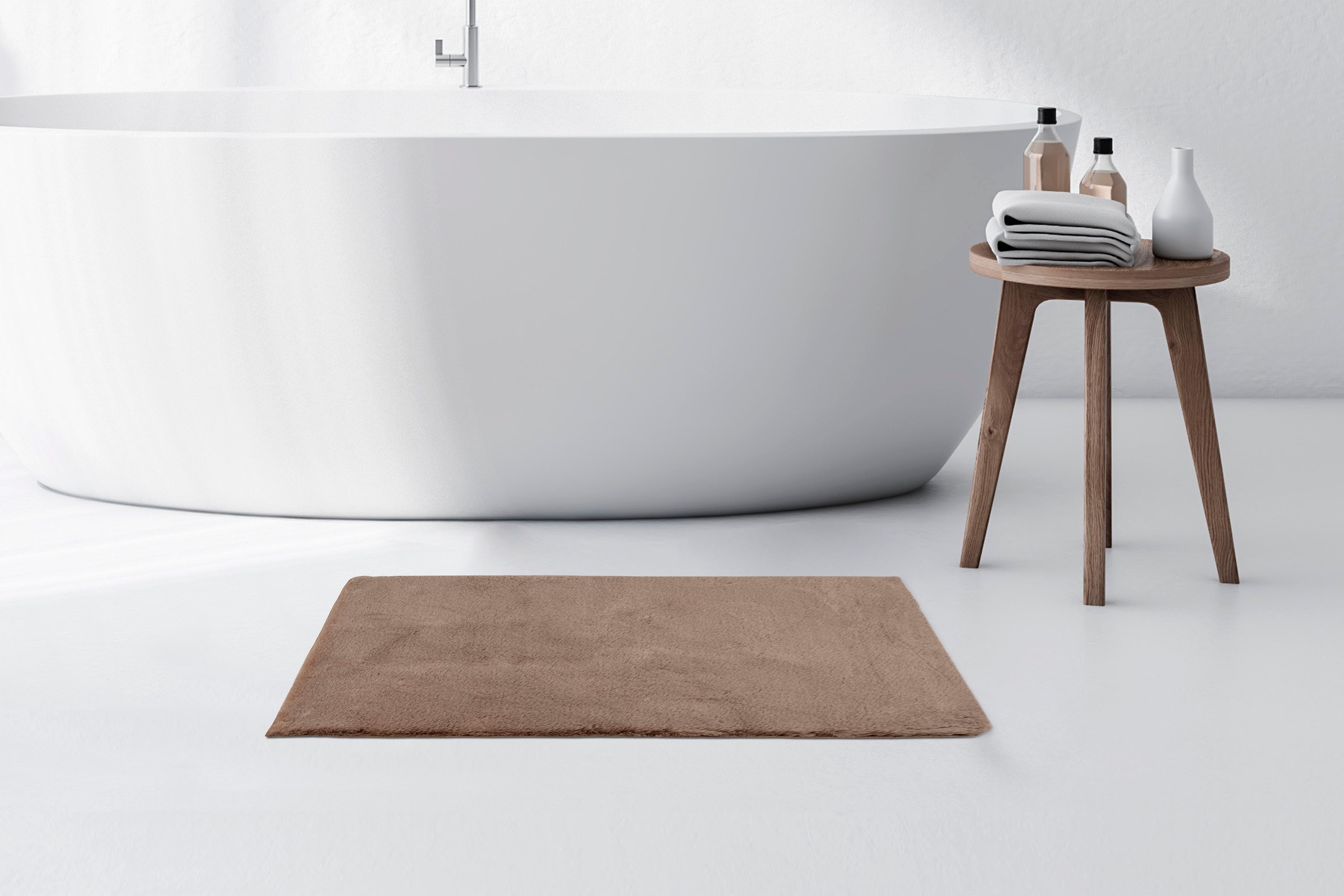 Kayoom Badematte »Rabbit Light«, rutschhemmend beschichtet, fußbodenheizung günstig online kaufen