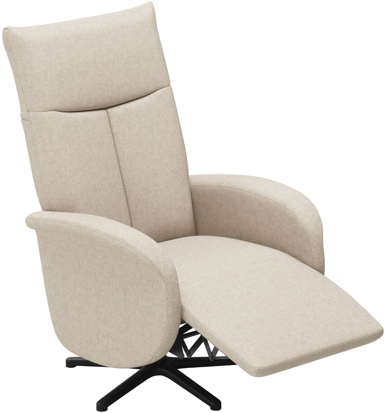 sit&more TV-Sessel »Juma, inkl. Drehfunktion & Kopfteilverstellung«, Höhe Armlehne 66 cm, wahlweise mit Aufstehhilfe, 2 Motoren und Akku