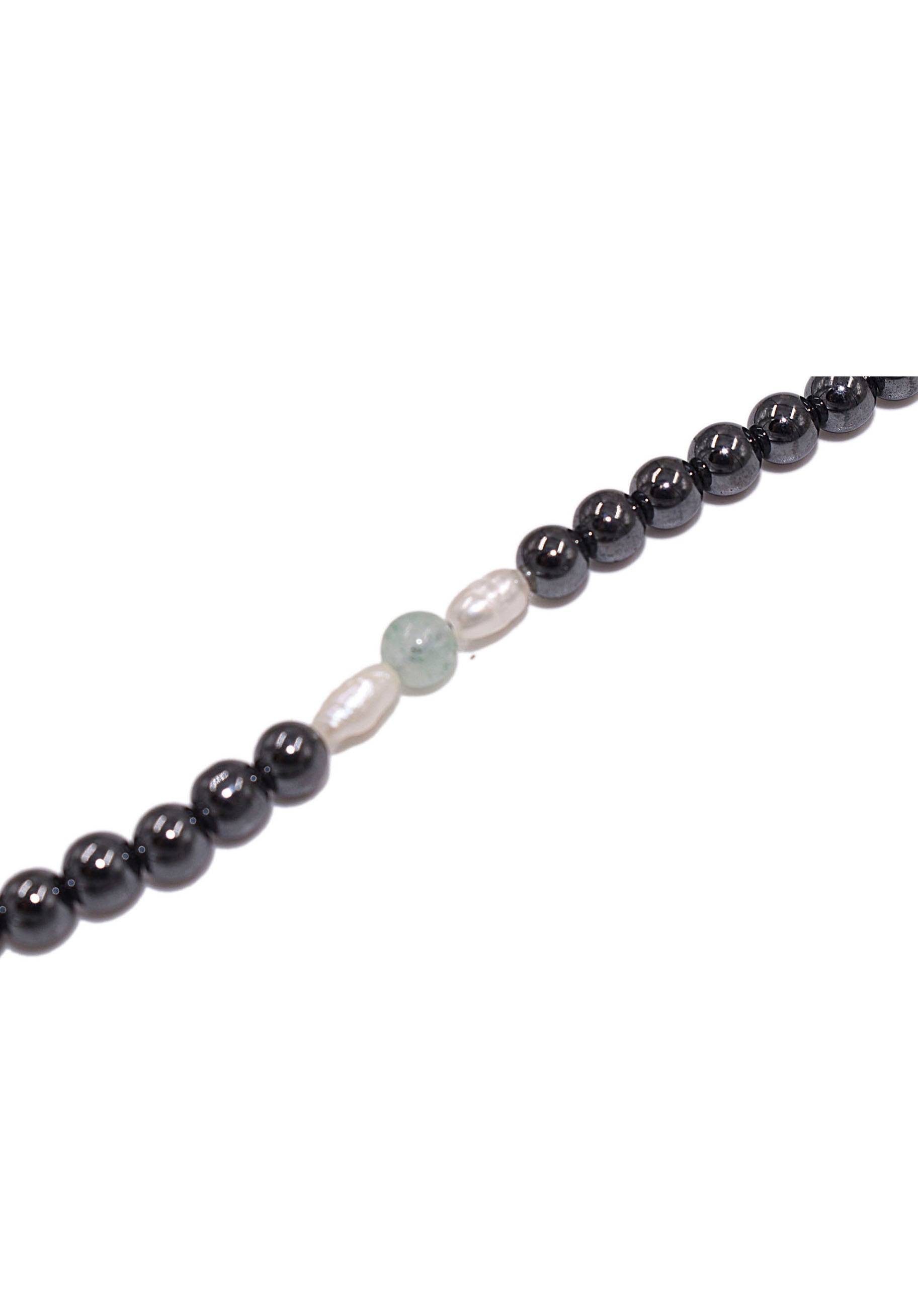 Firetti Lange Kette »Schmuck Geschenk Halsschmuck Halskette Edelsteinkette Achat Hämatit«, Made in Germany - mit Hämatit, Achat - mit Süßwasserzuchtperle