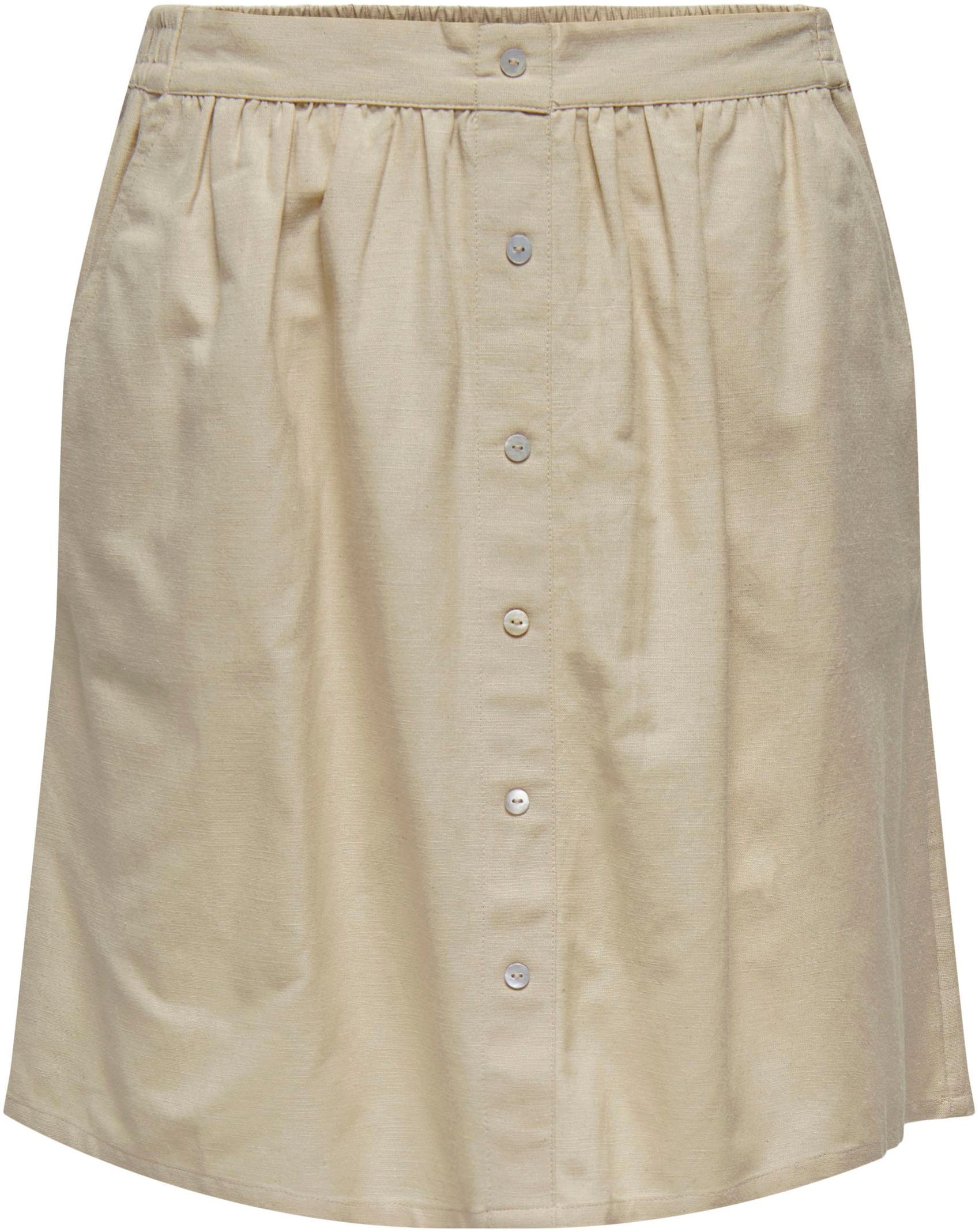 5. Bild von ONLY Minirock »ONLKERRY MW SHORT BUT LINEN BL SKIRT PNT«