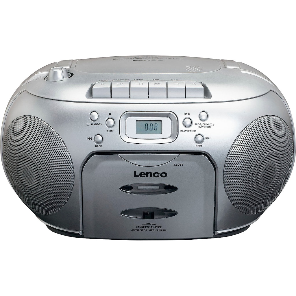 Lenco CD-Radiorecorder »SCD-420SI«, (FM-Tuner)