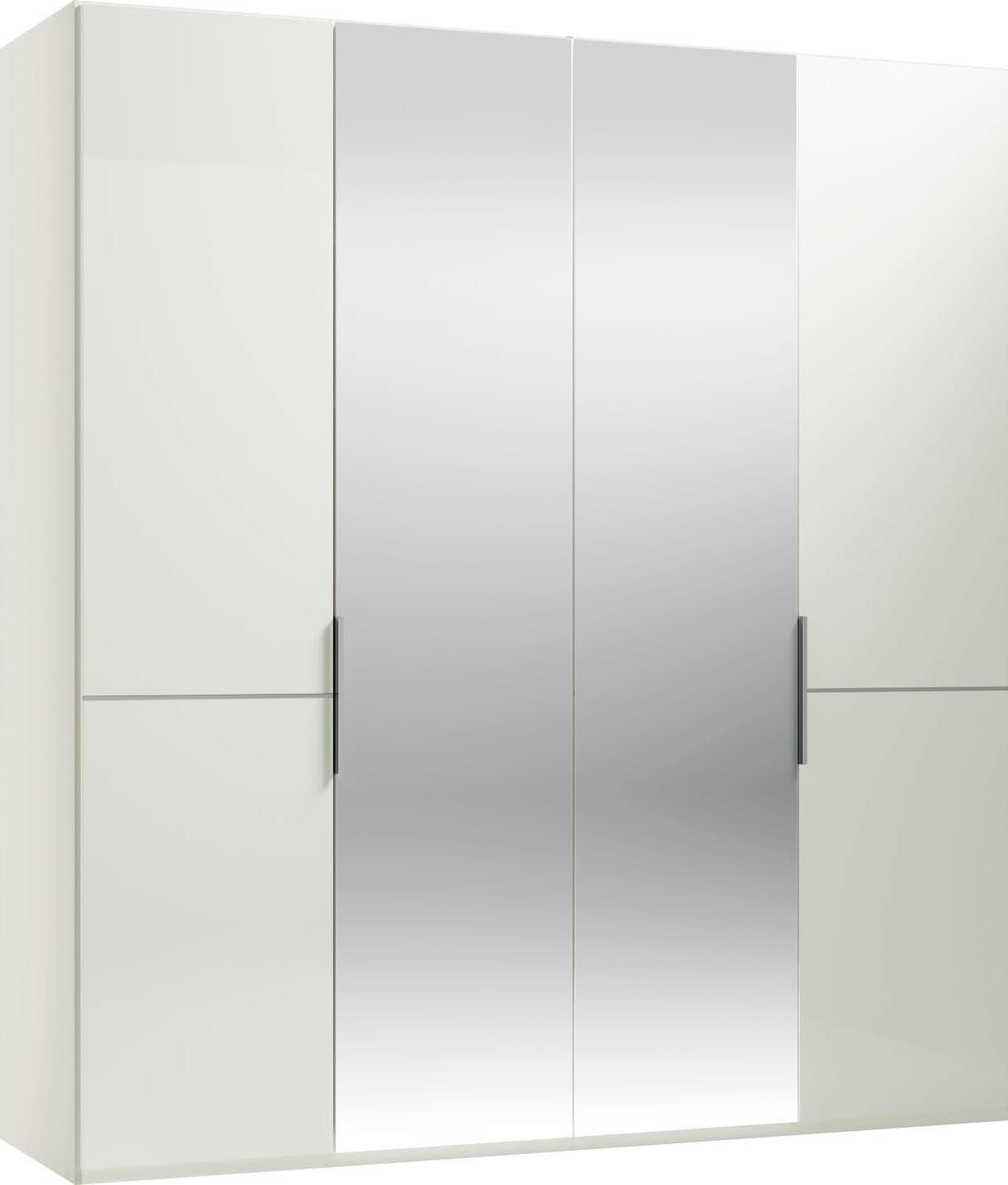 Musterring Drehtürenschrank »Imola W«, inkl. Einlegeböden und Kleiderstangen, mit Glas- und Spiegeltüren