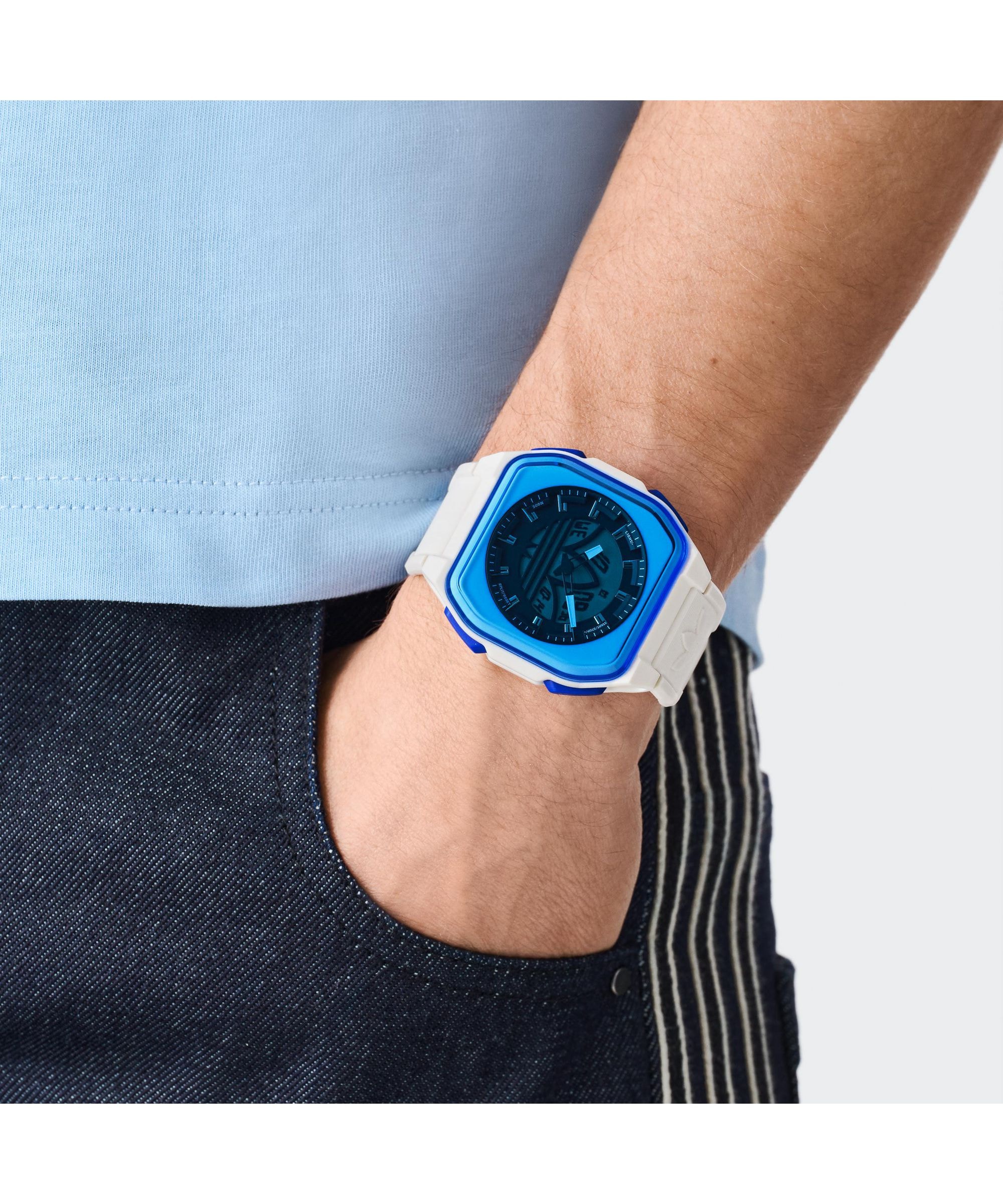 adidas Originals Quarzuhr »City Tech Six« Armbanduhr, Herrenuhr, digital, Monat, Tag, Wochentag
