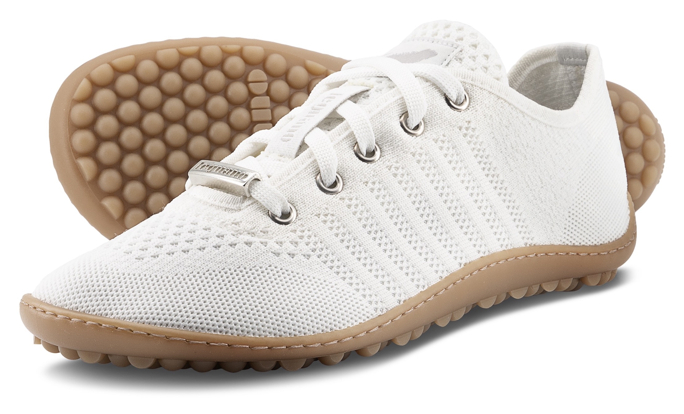 Leguano Barfußschuh »GO«, Freizeitschuh, Halbschuh, Schnürer mit 360 Grad Halbkugelsohle