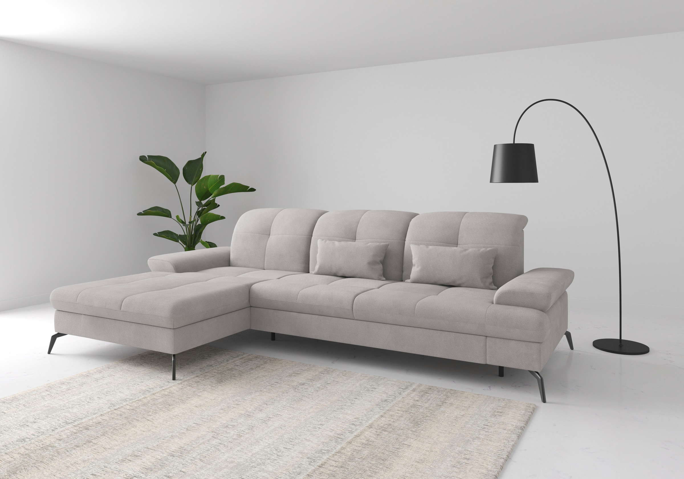 sit&more Ecksofa »Amica, L-Form, inkl. Sitztiefenverstellung & Armteilverst günstig online kaufen