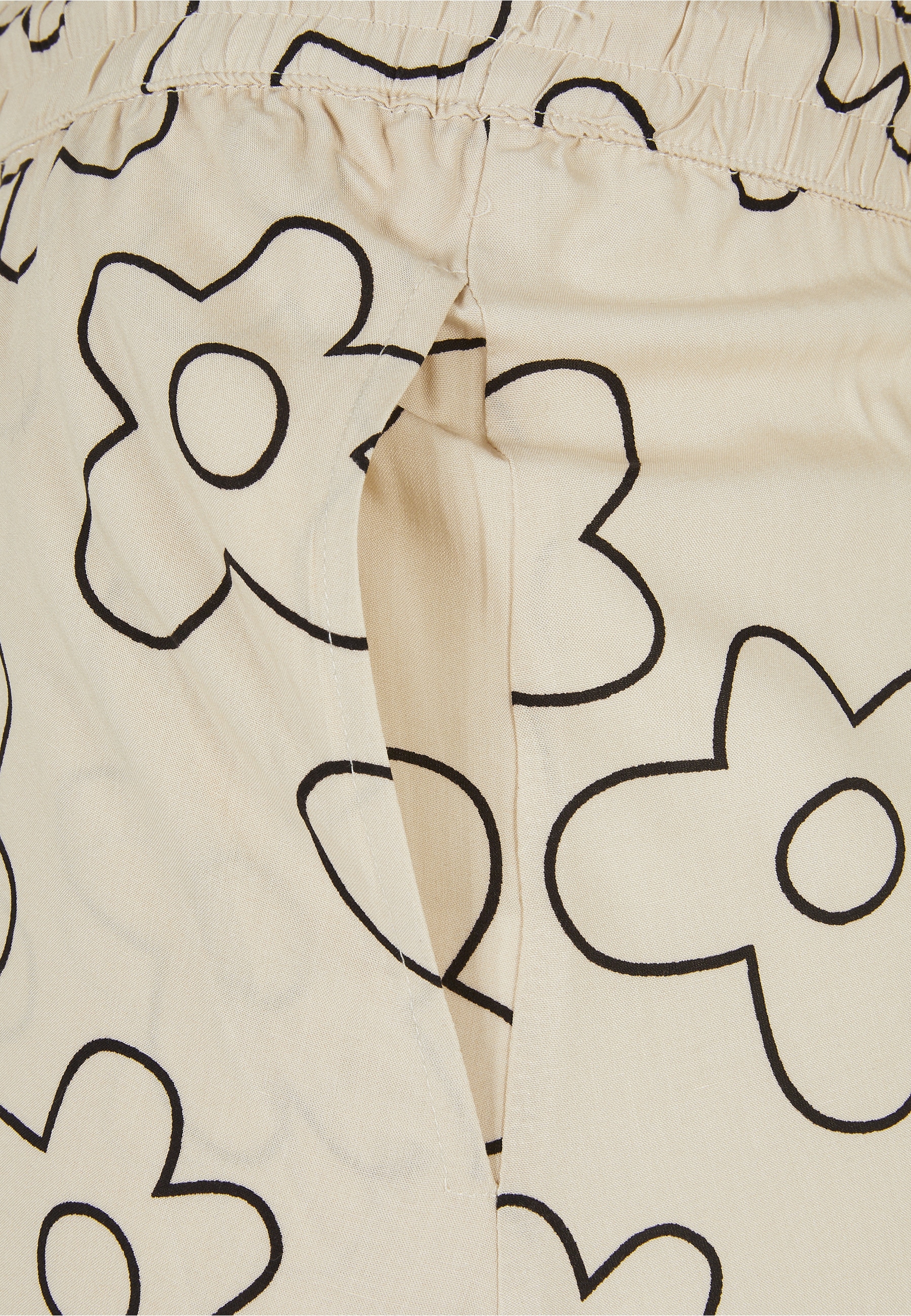 URBAN CLASSICS Jerseyrock »Urban Classics Damen Ladies Viscose Midi Skirt« 1 Stk.