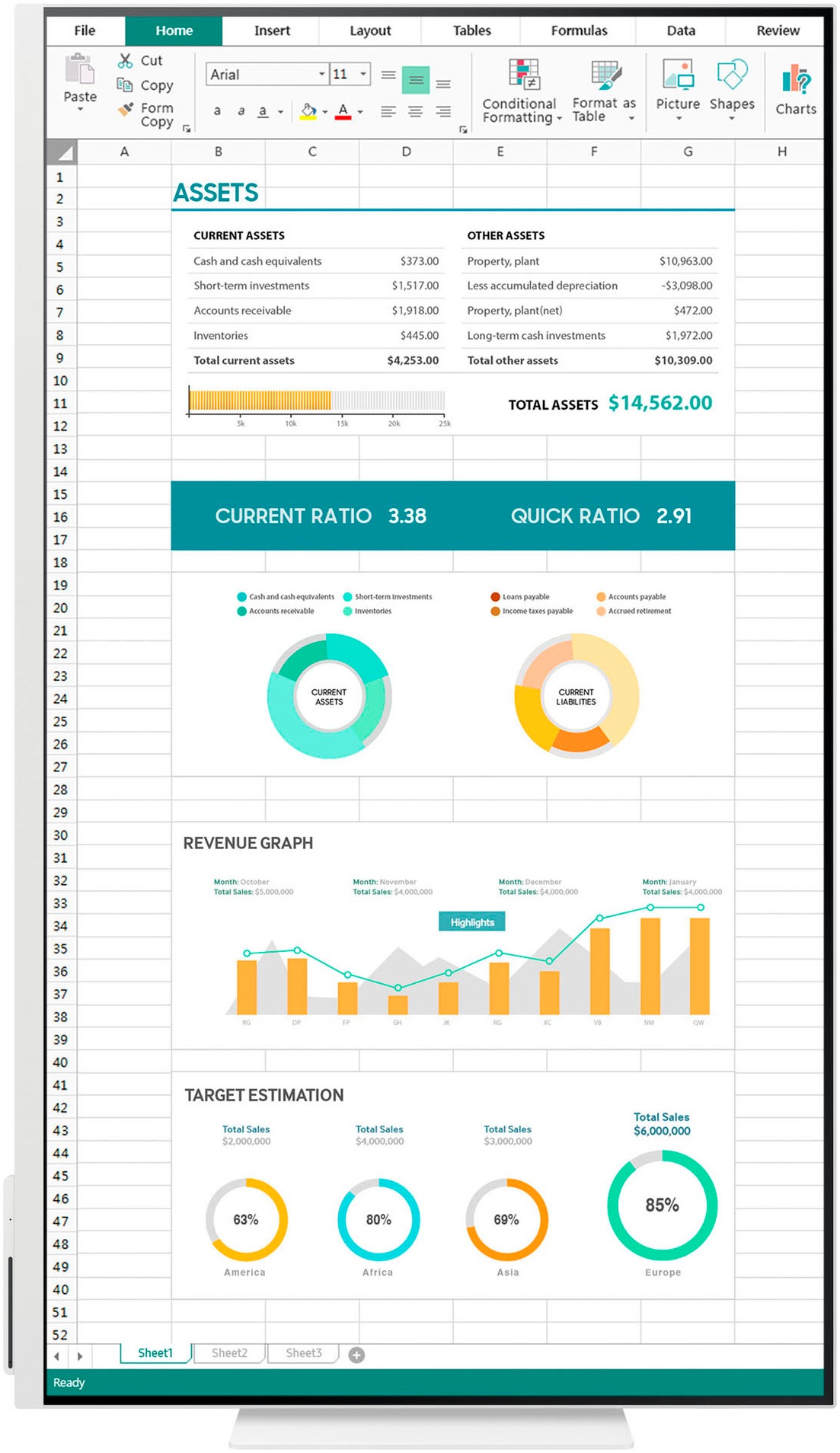 Samsung Smart Monitor »S32FM801UU« 80 cm/32 ″  3840 x 2160 px 4 Reaktionszeit 60 Hz