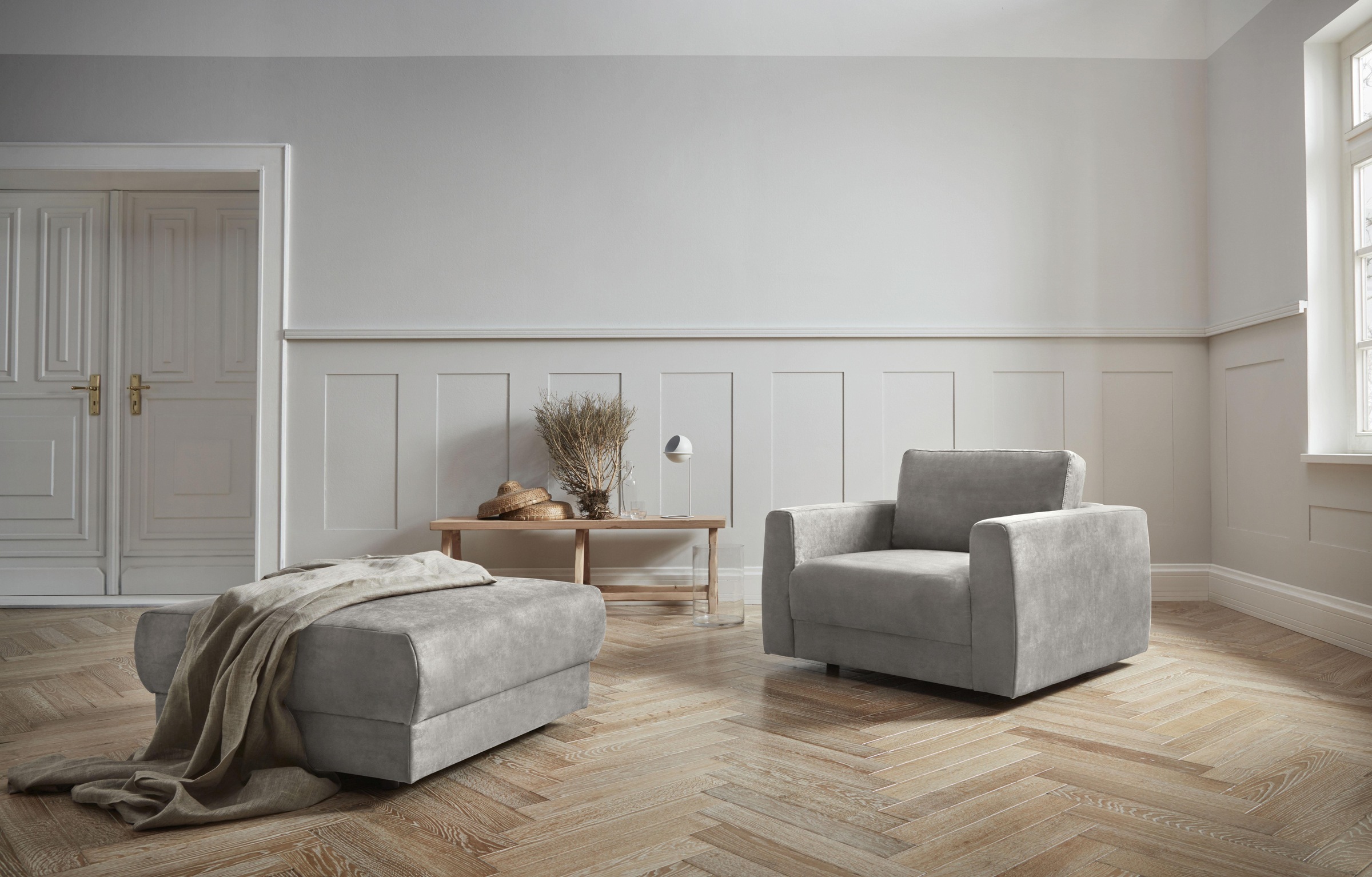andas Sessel »Hobro Loungesessel«, in 3 Bezugsqualitäten in vielen Farben, Design by Morten Georgsen