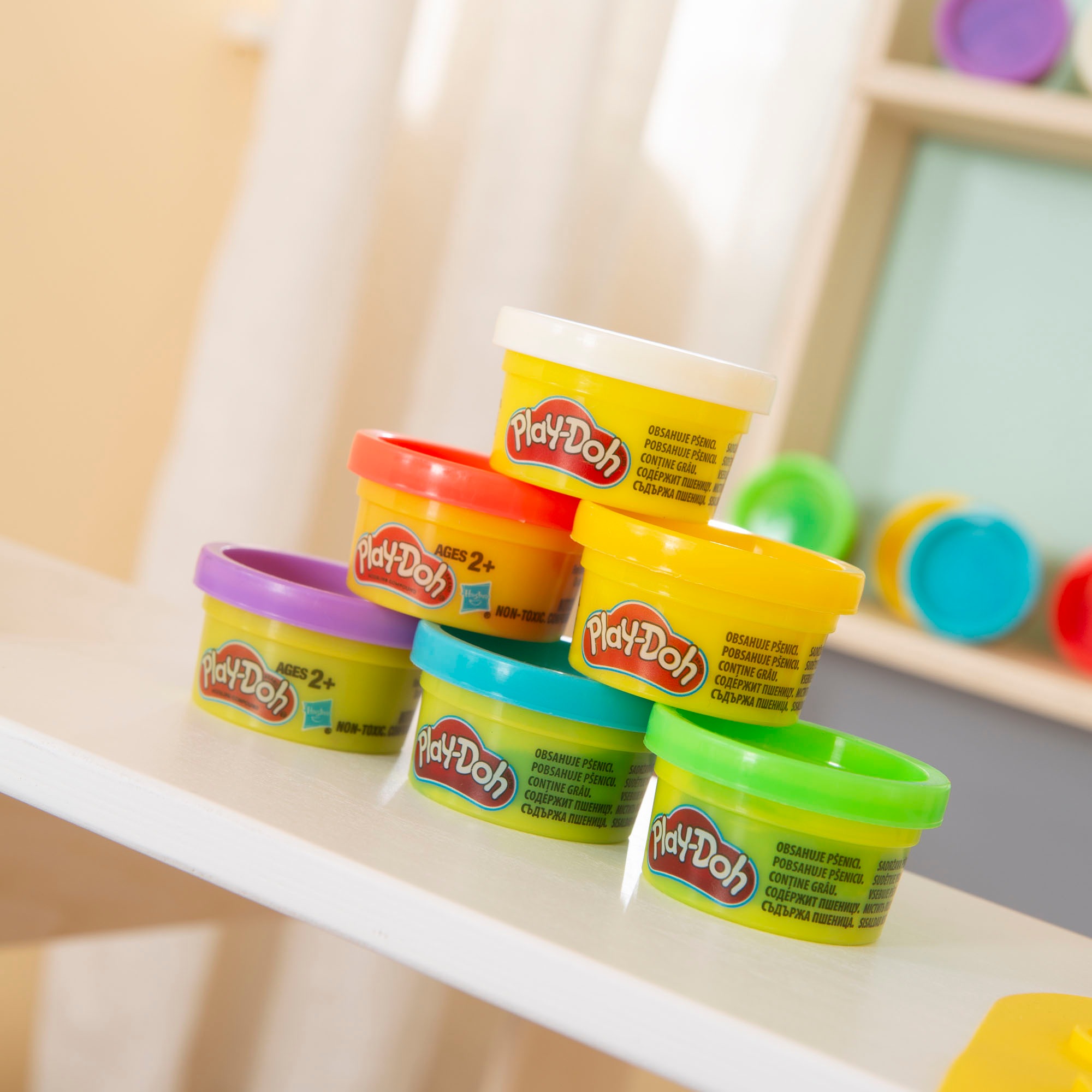 roba® Kindersitzgruppe »Play-Doh«, (Set), inkl. 3D Kreativmatte, Knete und Zubehör