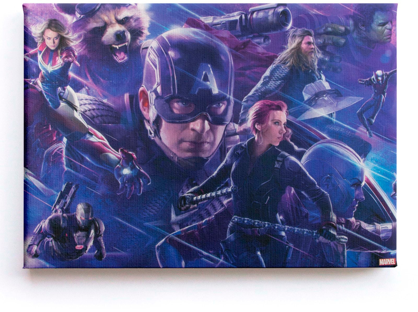 Leinwandbild »Leinwandbild Marvel Avengers Team 70x50cm«, (Packung, 1 St.)