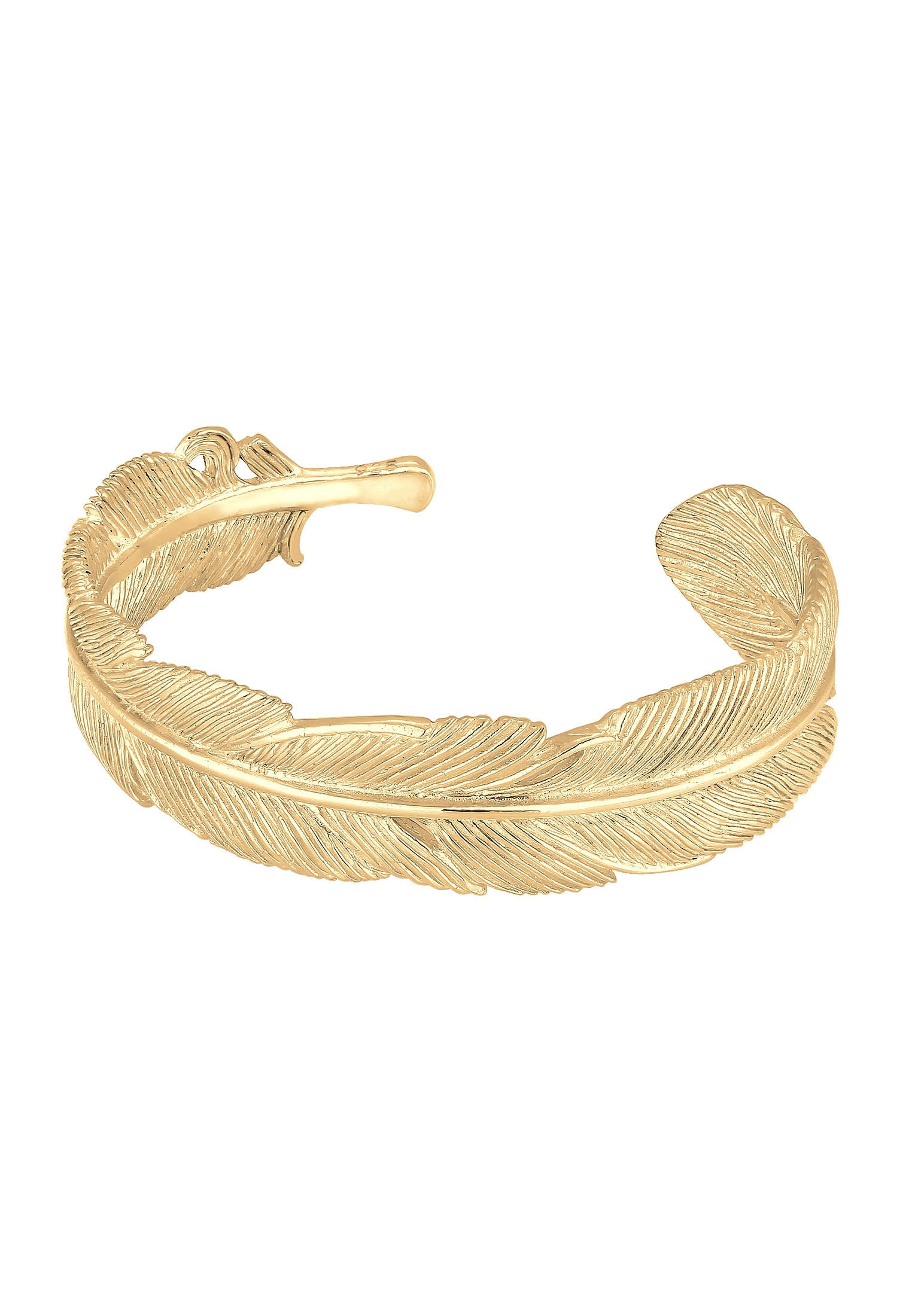 Elli Premium Armreif »Armspange Feder 925 Sterling Silber«
