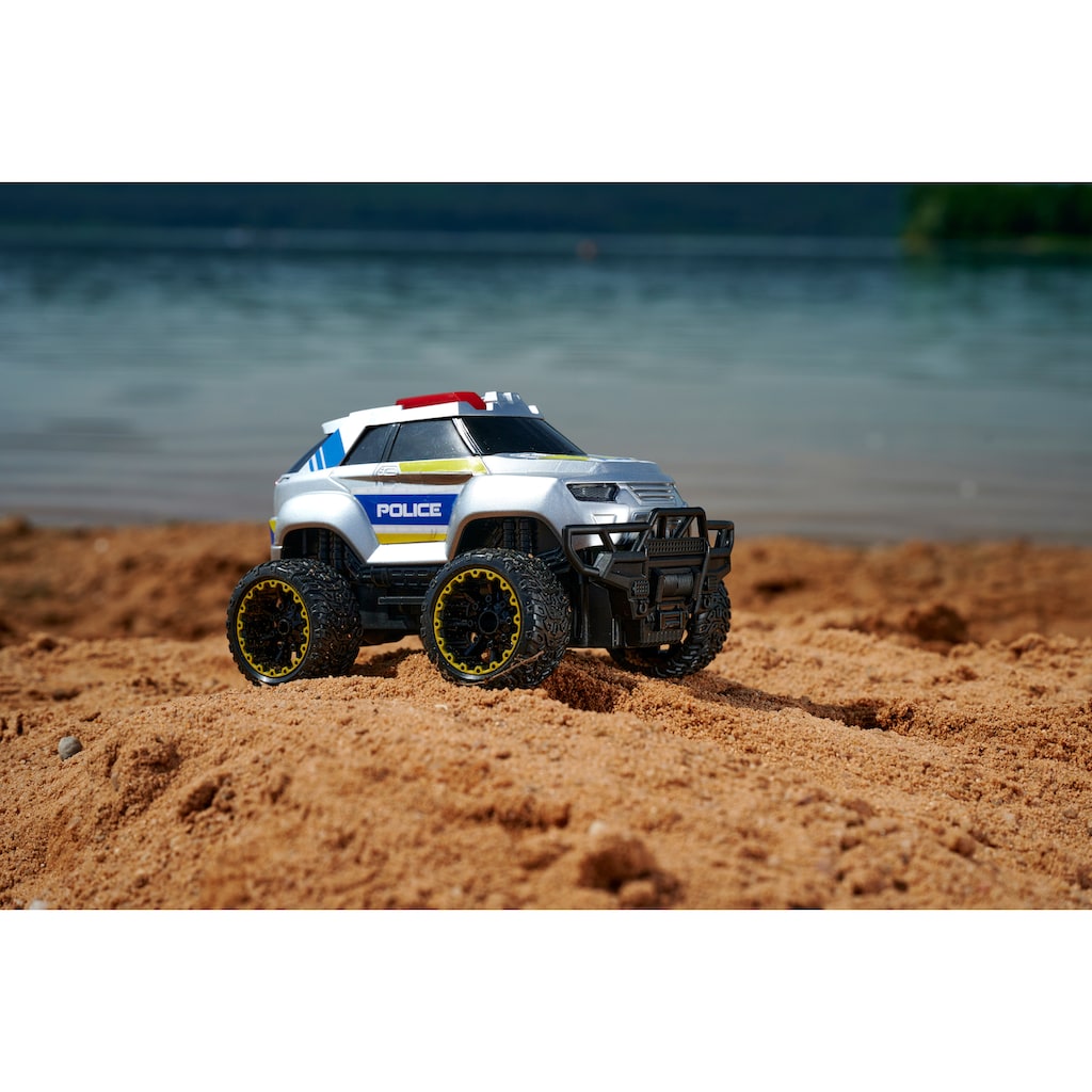 Dickie Toys RC-Monstertruck »Police Offroader RC; 2,4 GHz«, mit Licht und Sound