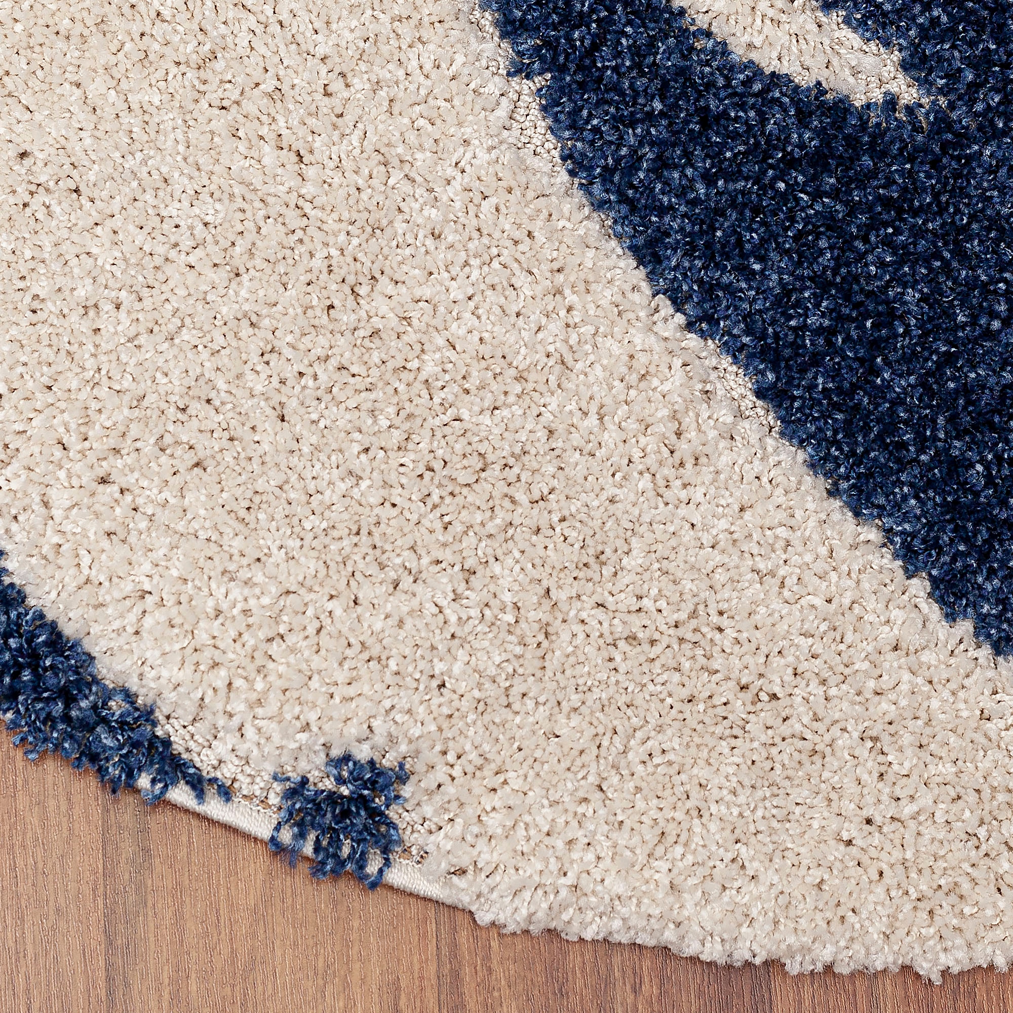 Sanat Hochflor-Teppich »Luxus 3508«, rund, 30 mm Höhe, robuster Langflor, weich, Wohnzimmer, Schlafzimmer