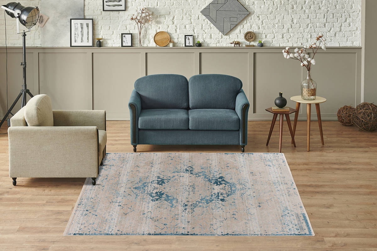 Kayoom Teppich »Dilan 200«, rechteckig, 5 mm Höhe