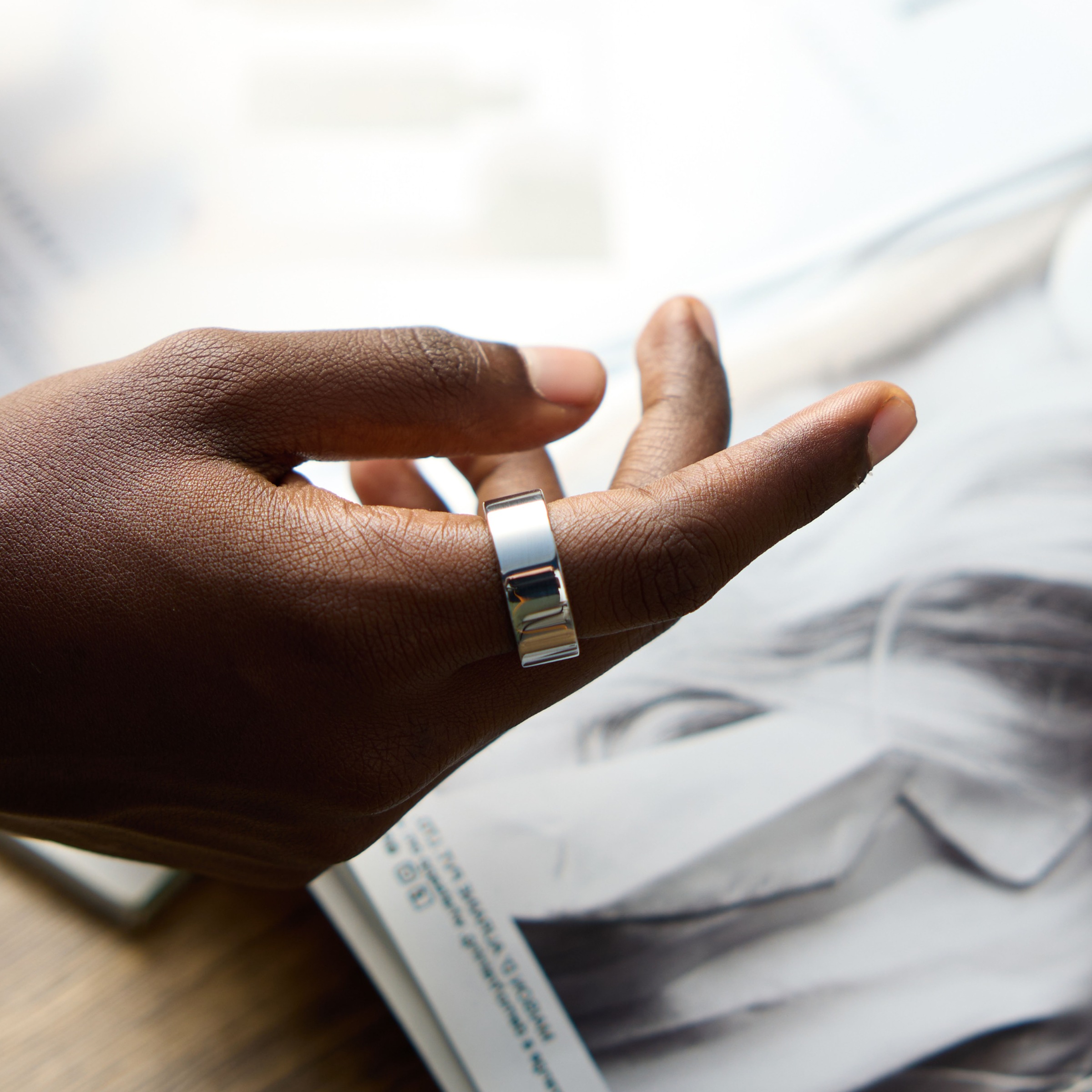 Ultrahuman Activity Tracker »Smartring AIR - Size 11« Schlaf- und Fitness-Tracker für Frauen und Männer