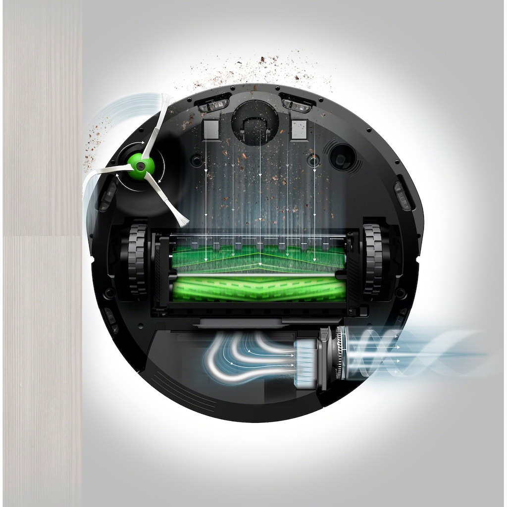 iRobot Saugroboter »Roomba® i3 (i3152)«, WLAN-fähig, zwei Gummibürsten für alle Böden