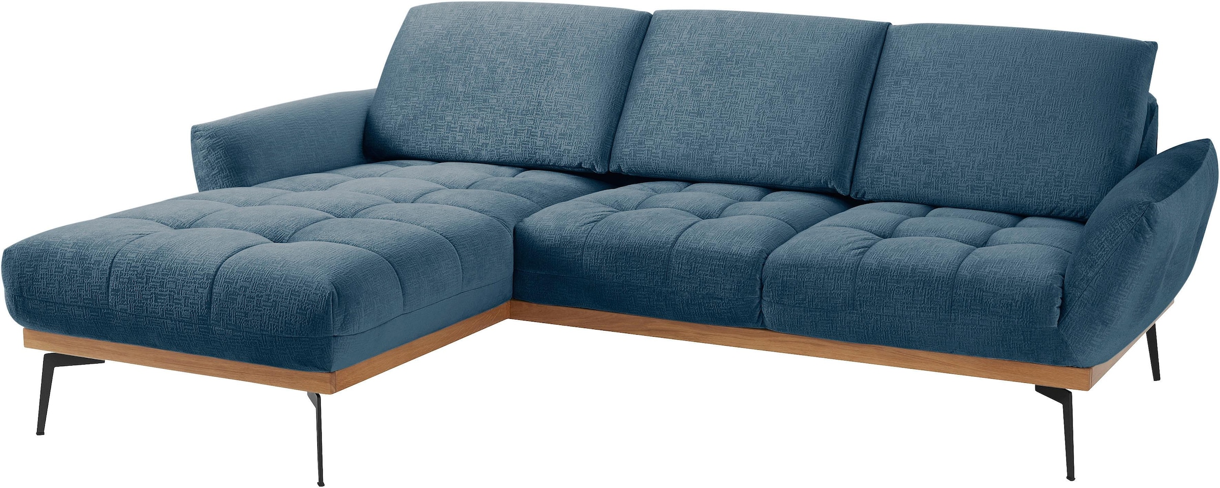 exxpo - sofa fashion Ecksofa »Palic, inkl. Rückenverstellung, bequem, elega günstig online kaufen