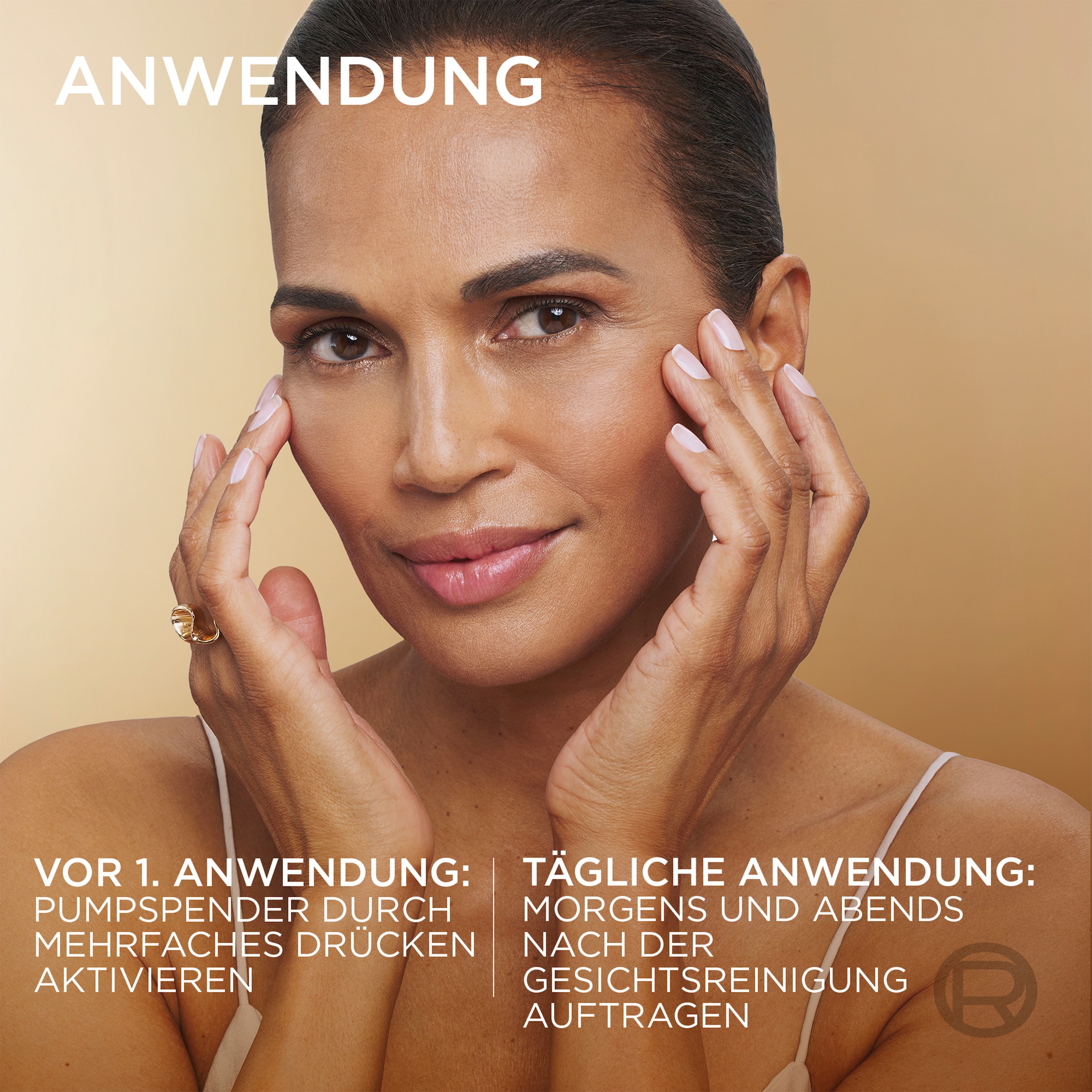 L'ORÉAL PARIS Gesichtsserum »AGE PERFECT ANTI-AGING SERUM LE DUO« intensive Pflege, mildert Falten, kräftigt die Haut