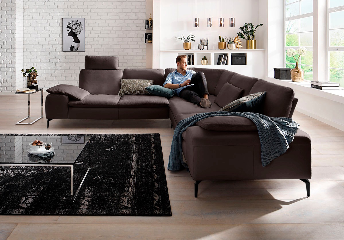 W.SCHILLIG Ecksofa »valentinoo, Designsofa, elegant und bequem, L-Form« mit günstig online kaufen