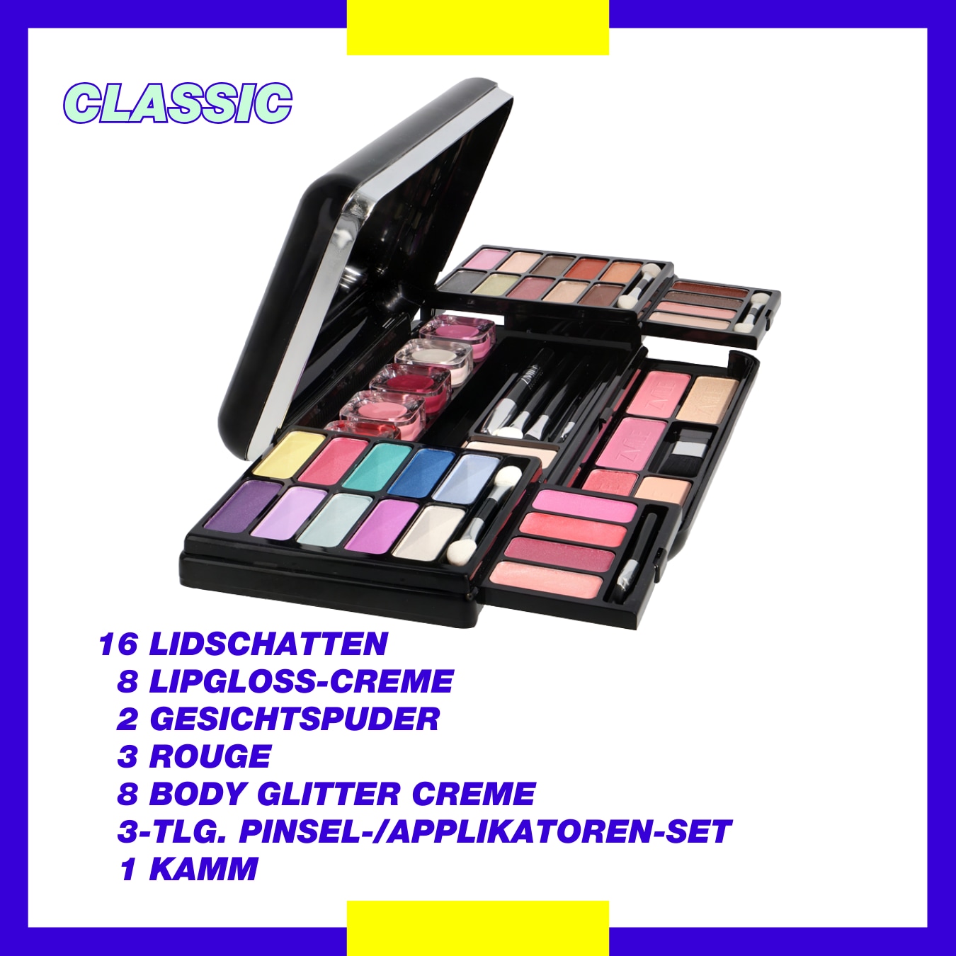 ZMILE COSMETICS Kosmetik-Set »Make-up Set 'Classic'«, (Packung, 51 tlg.), mit veganer Formulierung