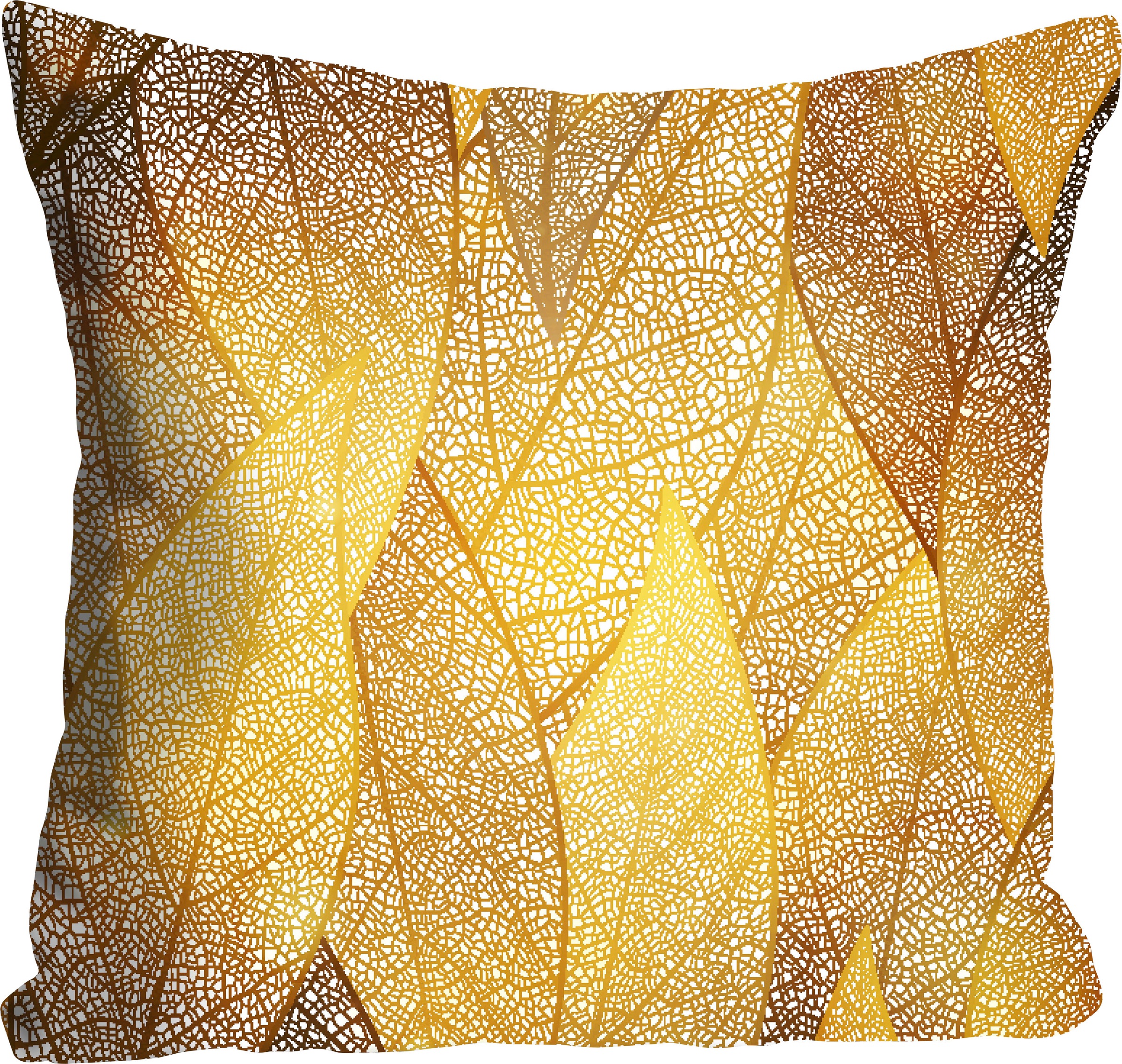 queence Dekokissen »Filia«, Kissenhülle,Goldene Herbstblätter,Herbst,Naturm günstig online kaufen