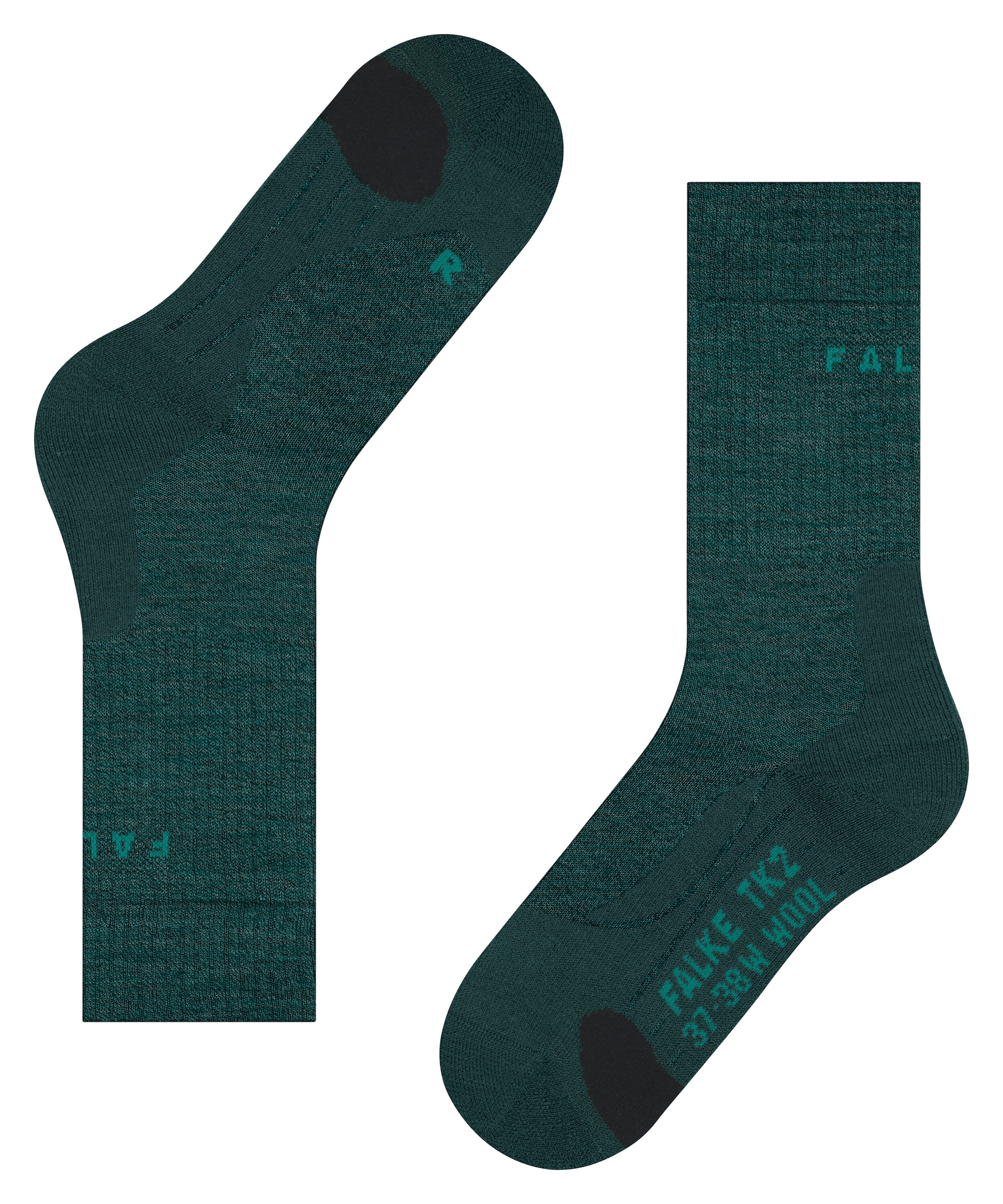 FALKE Wandersocken »TK2 Explore Wool«, wärmende Wirkung, schnell trocknend, feuchtigkeitsregulierend