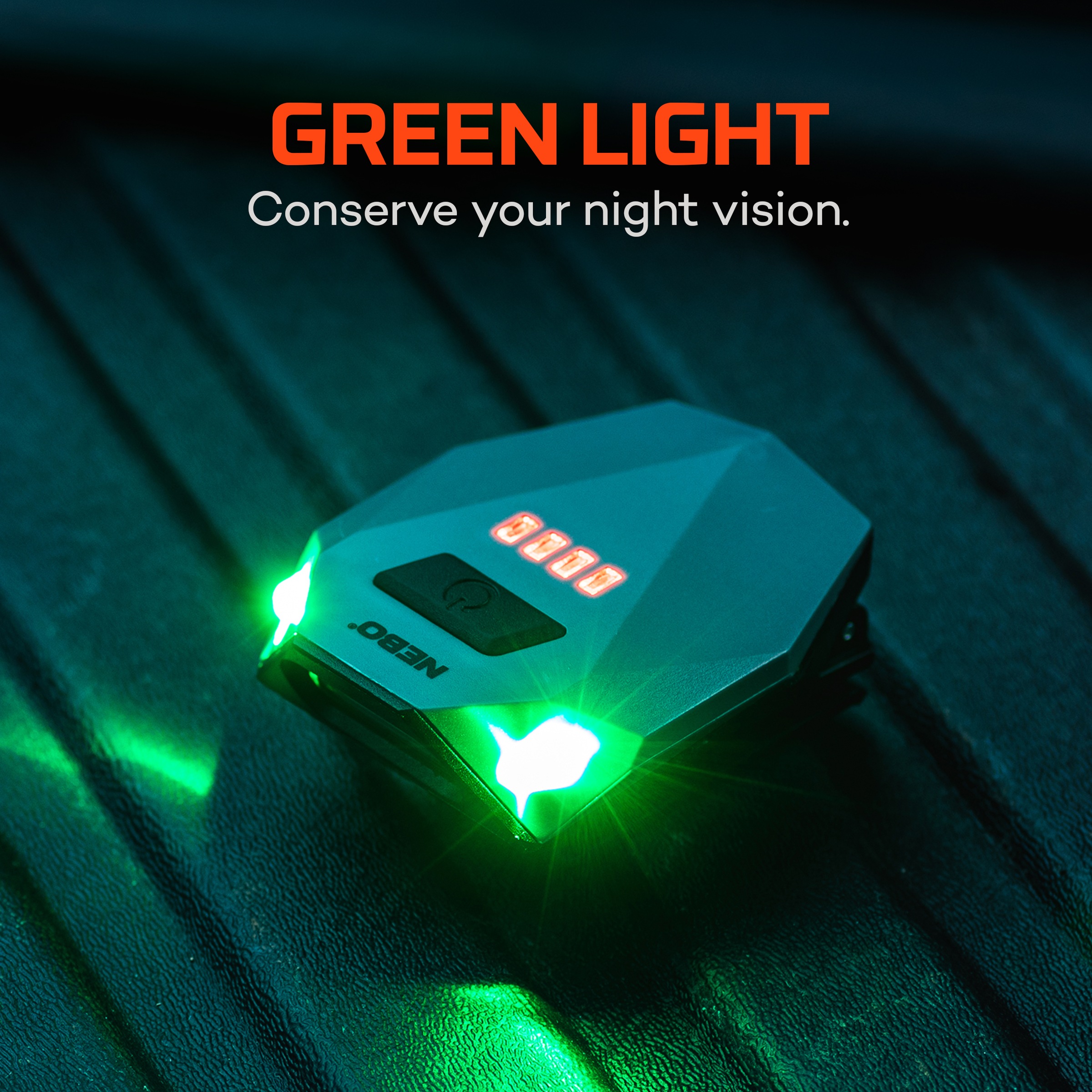 NEBO LED Stirnlampe »Nebo EINSTEIN™ CAP 100« Set, Taschenlampe inkl. Ladekabel, 2 Stk. tlg.