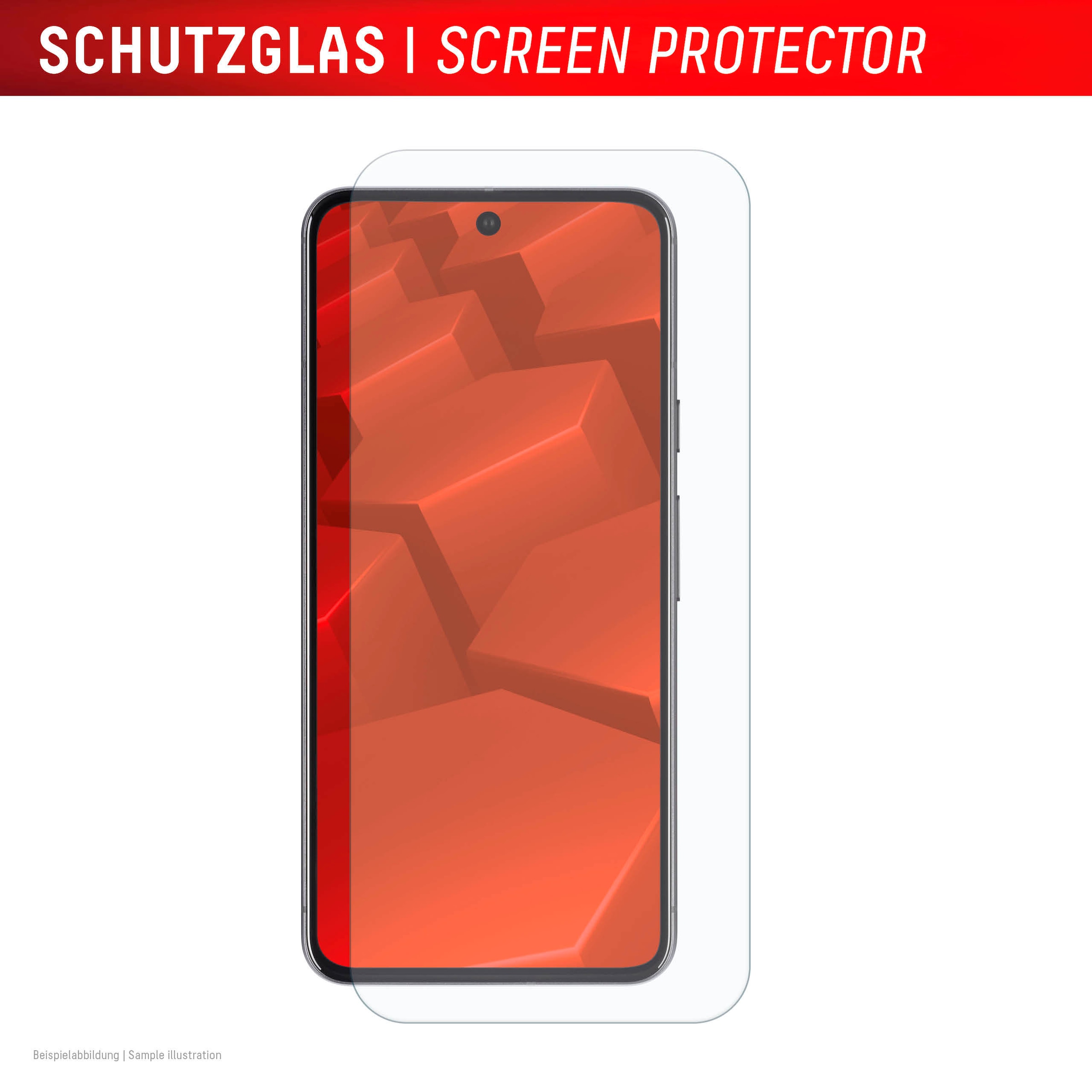 Displex Displayschutzglas »Real Glass Screen Protection«, für Google Pixel 10 Pro XL-Google Pixel 9 Pro, Displayschutzfolie, Schutzfolie, Bildschirmschutz, kratz- & stoßfest