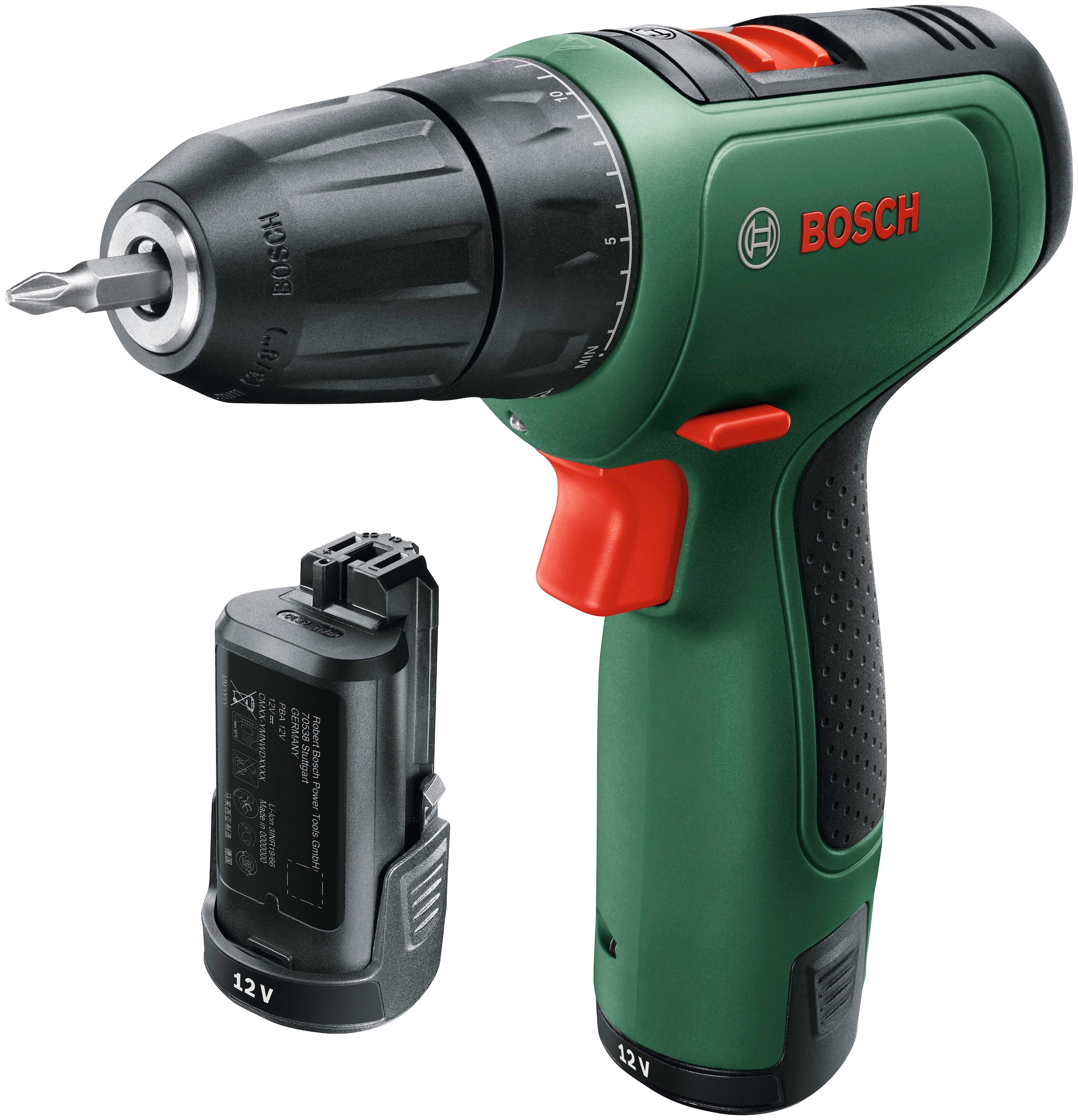 Bosch Home & Garden Akku-Schrauber »EasyDrill 1200«, mit 2 Akkus und Ladegerät