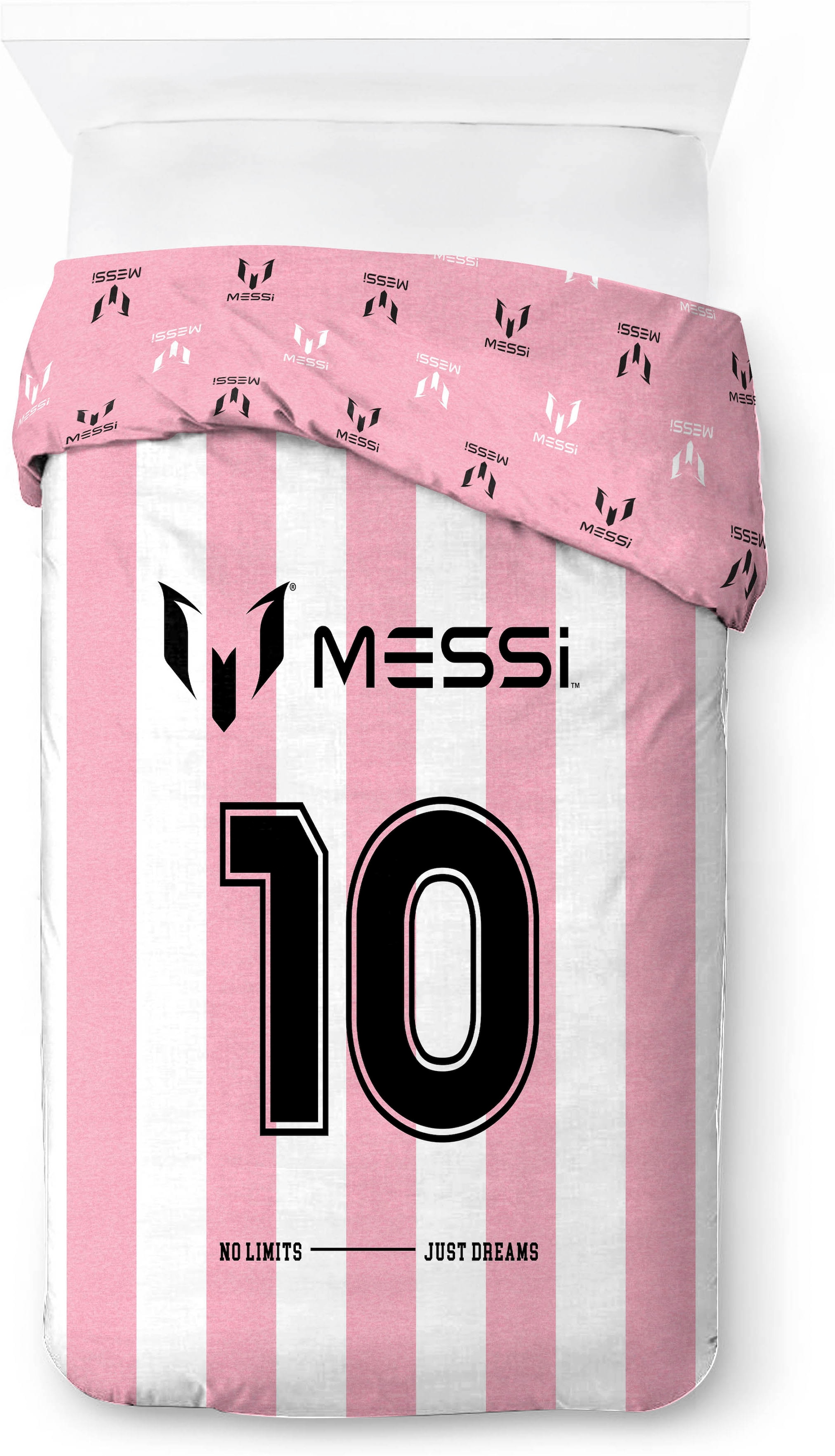   Kinderbettwäsche »Messi No Limits Just Dream« 2 100% Baumwolle