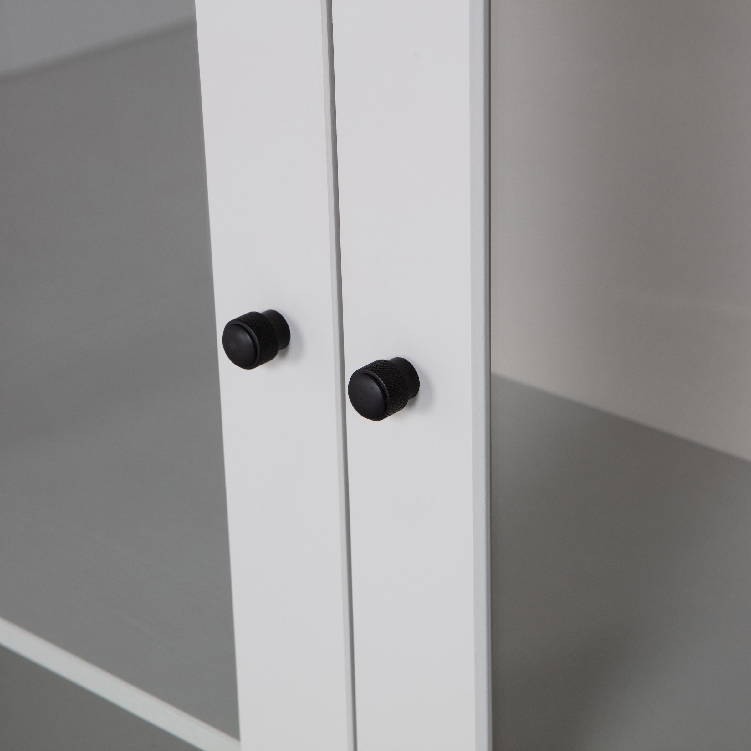 WOOOD Vitrine »Xam FSC®-Kiefernholz geschliffen mit offenen Fächern 100x40x155 cm« Sichtbare Maserung, Tragkraft 15 kg pro Boden, einfach zu montieren