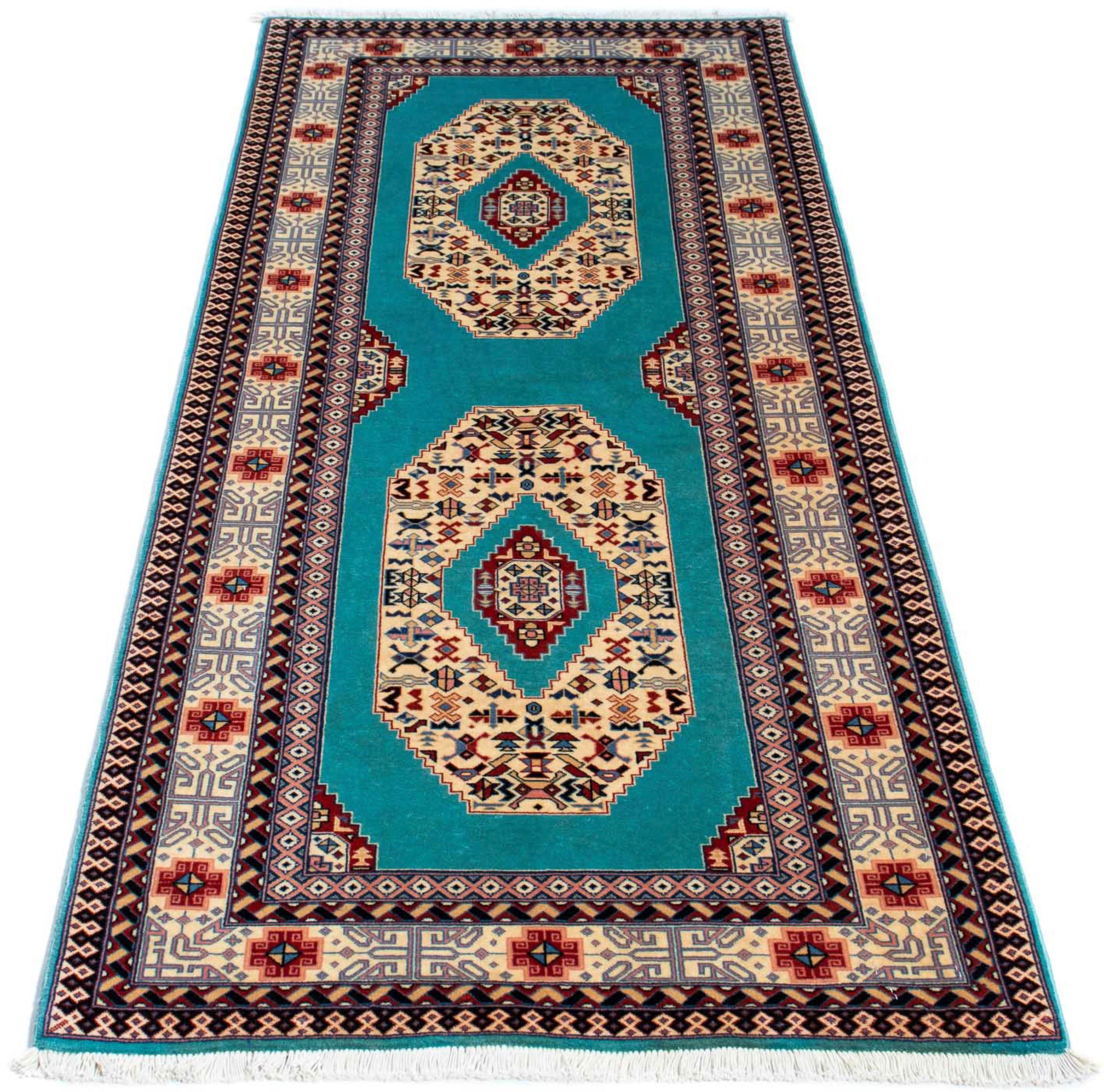 morgenland Orientteppich »Perser - Täbriz - Royal - 190 x 74 cm - blau«, re günstig online kaufen