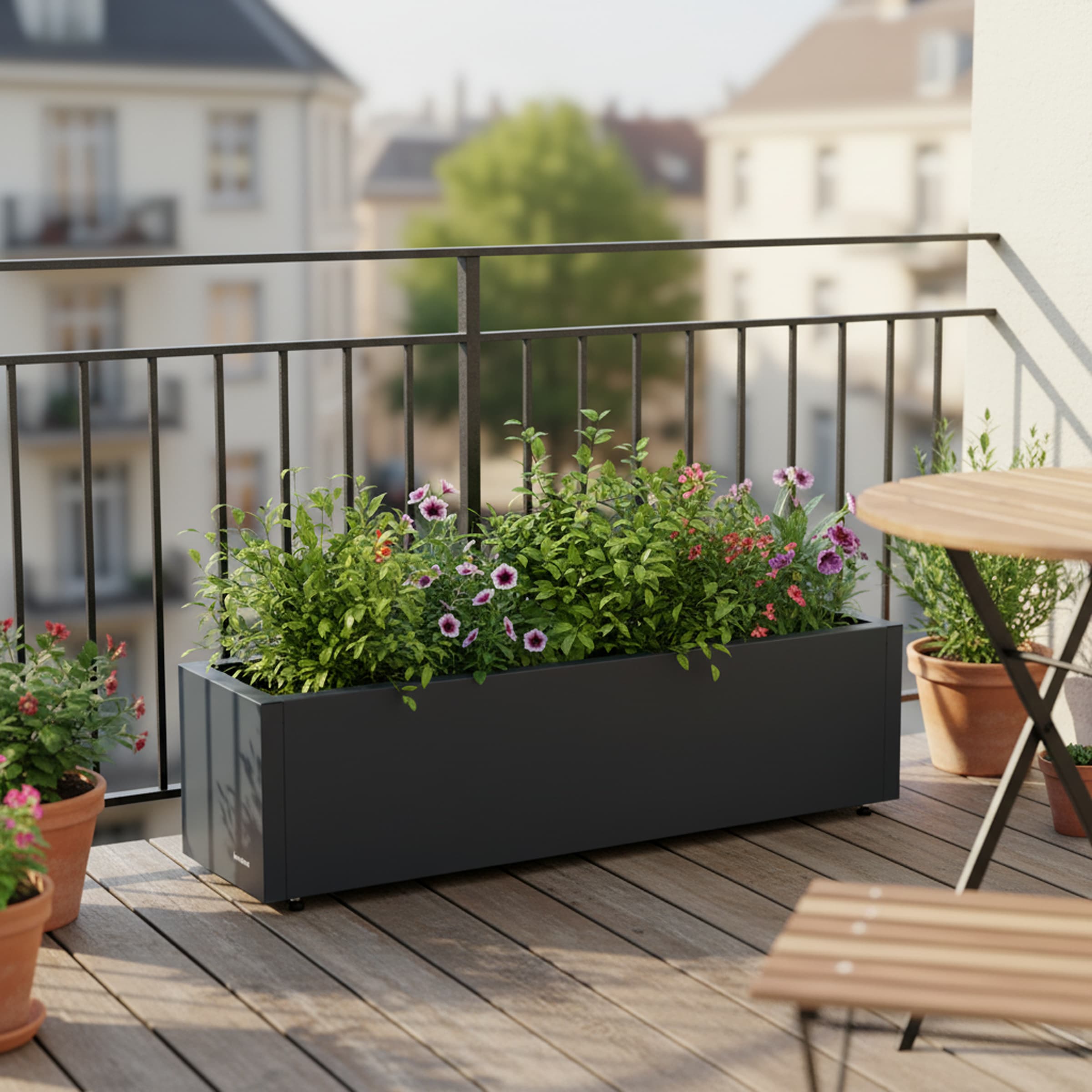 Herstera Garden Pflanzkübel »Cube« BxTxH: 100x25x25 cm