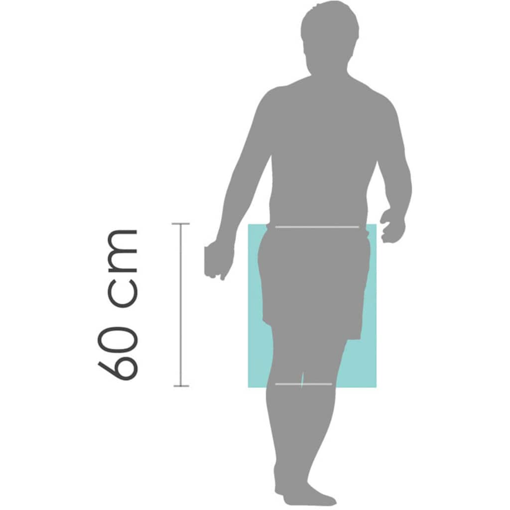 framsohn frottier Sarong »Saunakilt Herren«, hergestellt in Österreich, Dehnbund & Druckknöpfe variabel verstellbar