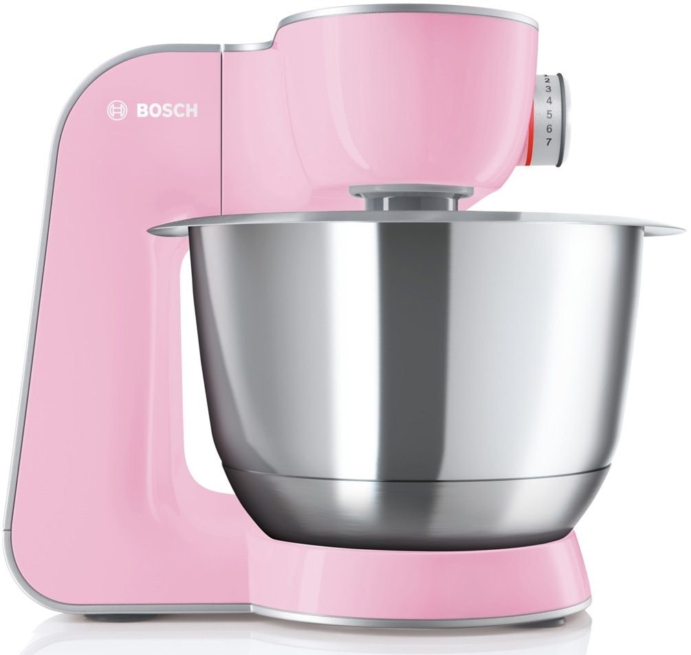 BOSCH Küchenmaschine »CreationLine MUM58K20«, inkl. 1,25 L Mixer, Durchlaufschnitzler, 3 Scheiben und Patisserie-Set