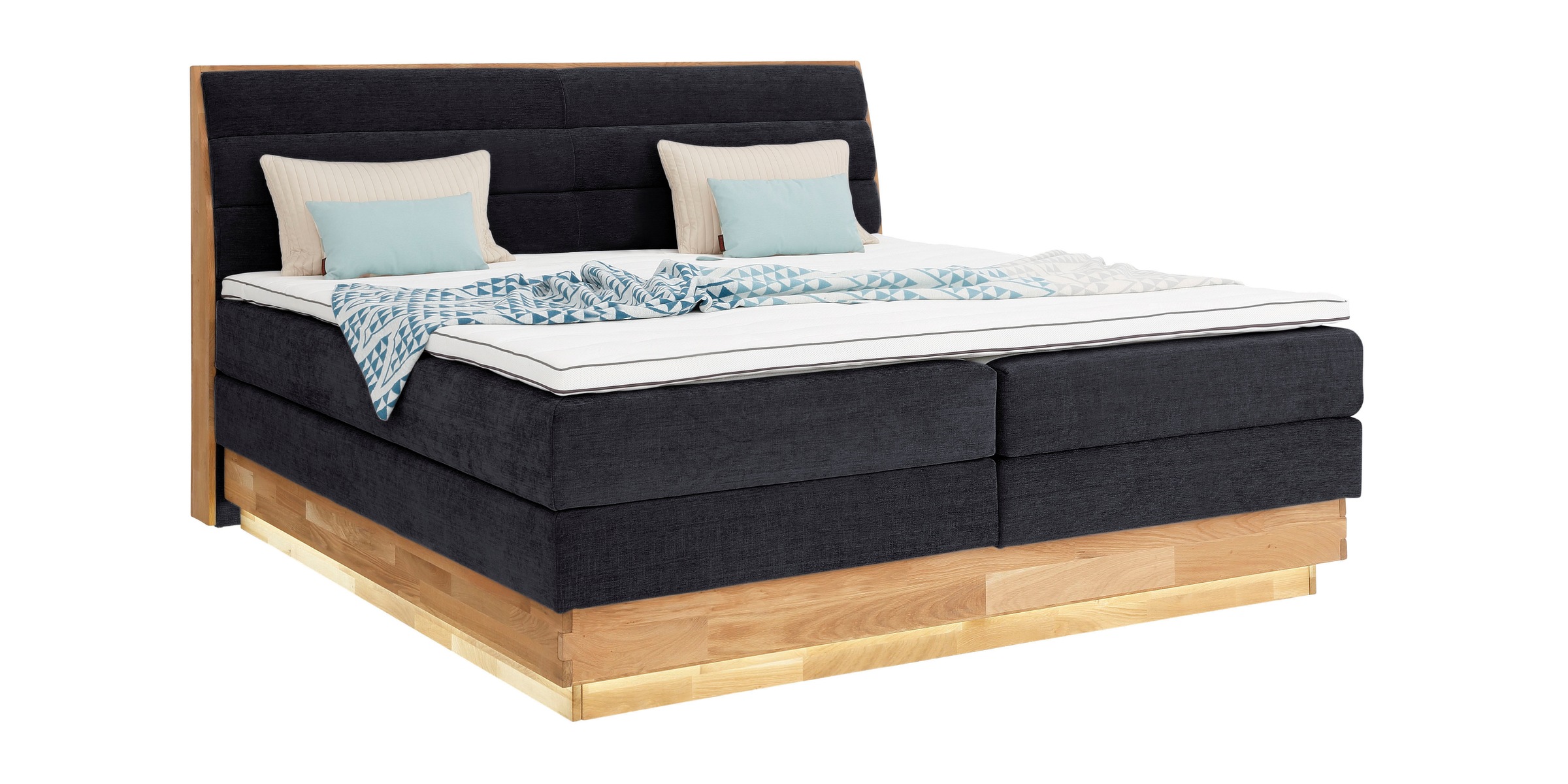 OTTO home Boxspringbett »JENNA in verschiedenen Farben und Breiten erhältli günstig online kaufen