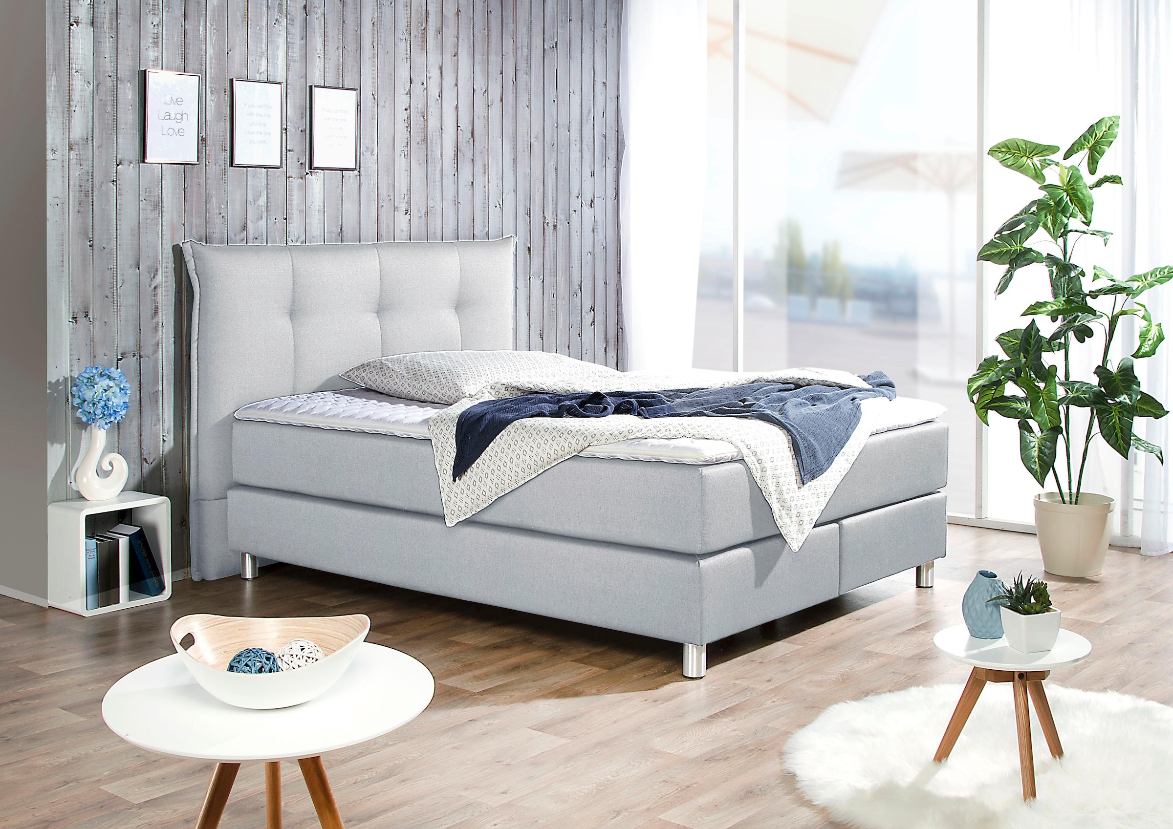 Maintal Boxspringbett, inkl. Kaltschaum-Topper, in H2 bis H4 lieferbar günstig online kaufen