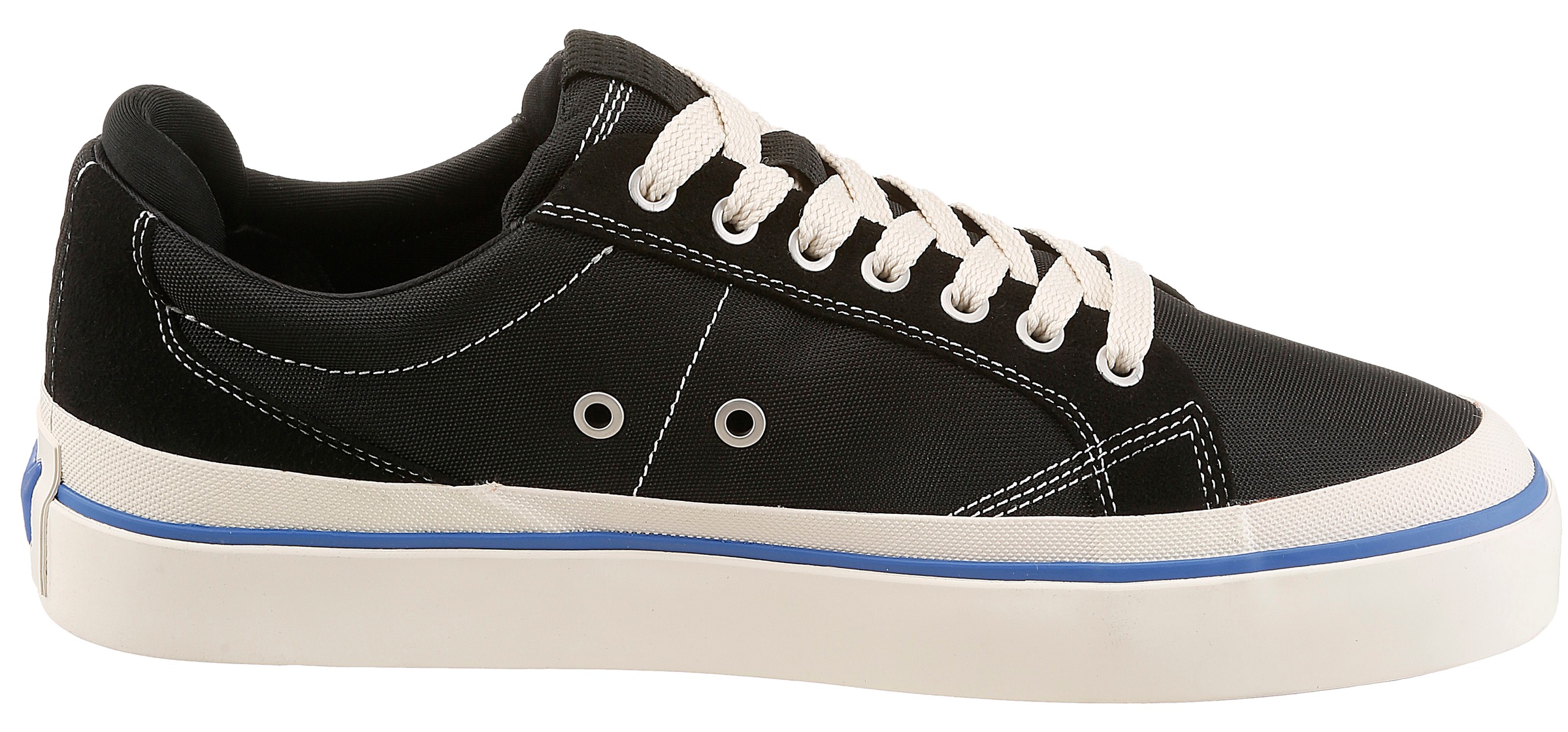 HUGO Blue Sneaker »Blue-x_tenn«  Schnürschuh, Halbschuh, Freizeitsneaker im angesagten Skaterlook