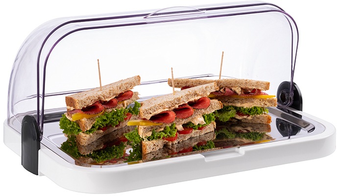 APS Buffet-Vitrine »Buffetvitrine«, inkl. 2 Kühlakkus