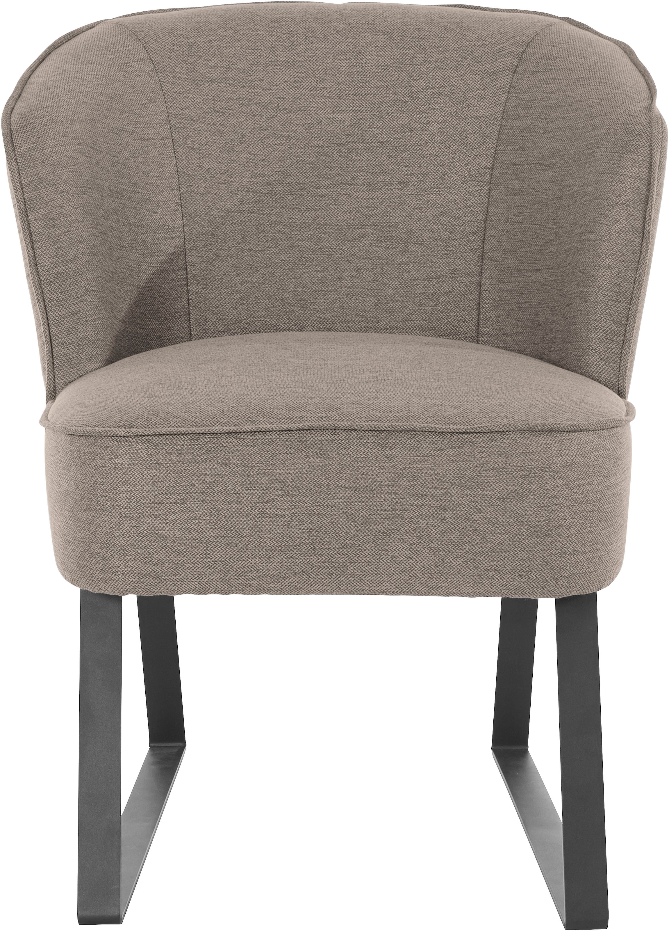 exxpo »Americano«, fashion mit 1 Raten sofa verschiedenen Qualitäten, - und bestellen Stck. Keder Sessel Bezug Metallfüßen, auf in
