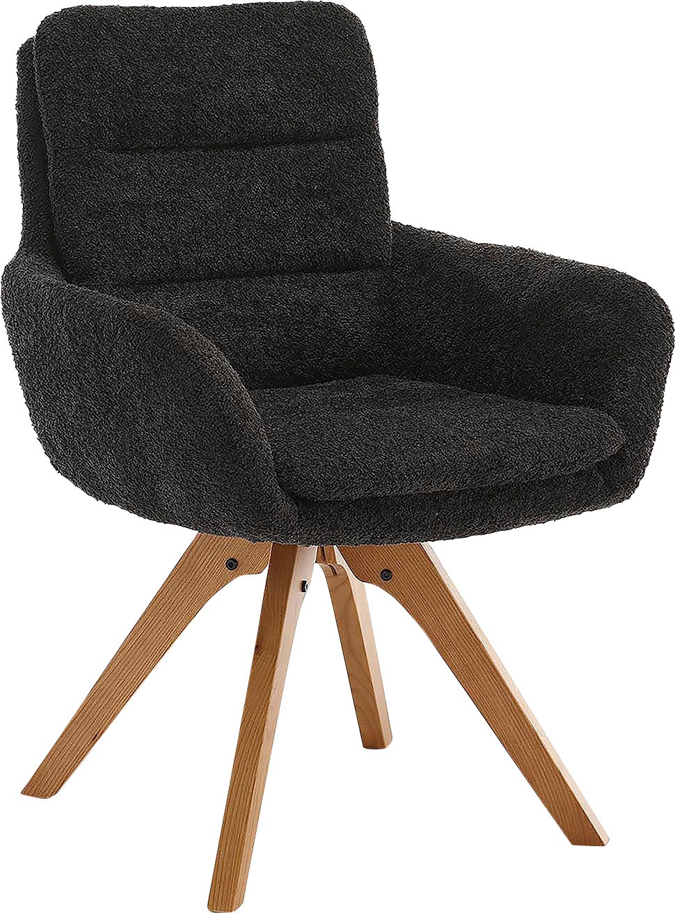 Home affaire Esszimmerstuhl »Taragona«, (Set), 2 St., Boucle, mit unterschi günstig online kaufen
