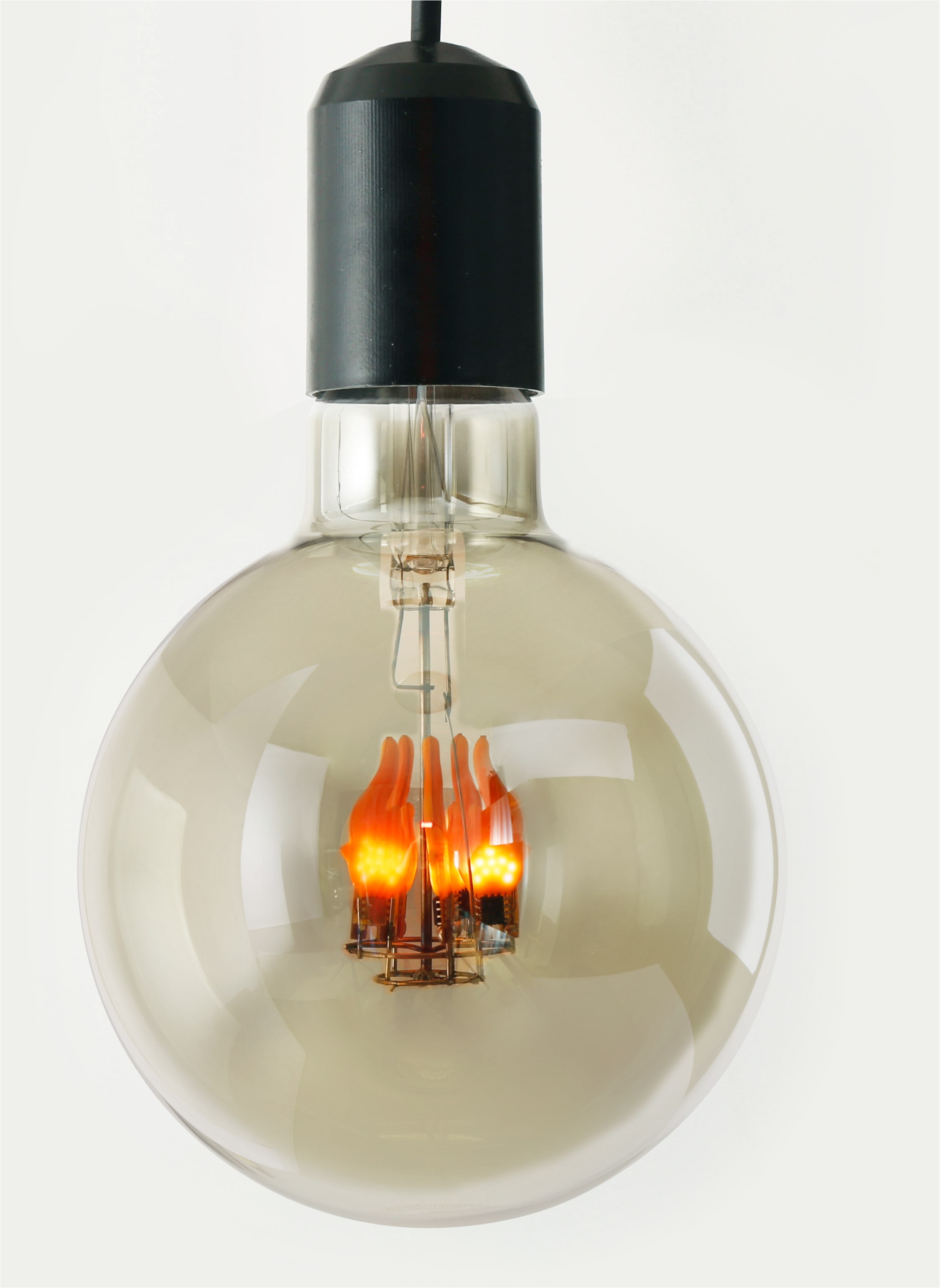 SEGULA LED-Filament »LED Globe 125 down smokey grau, E27« E27 1 Stk. Extra-Warmweiß