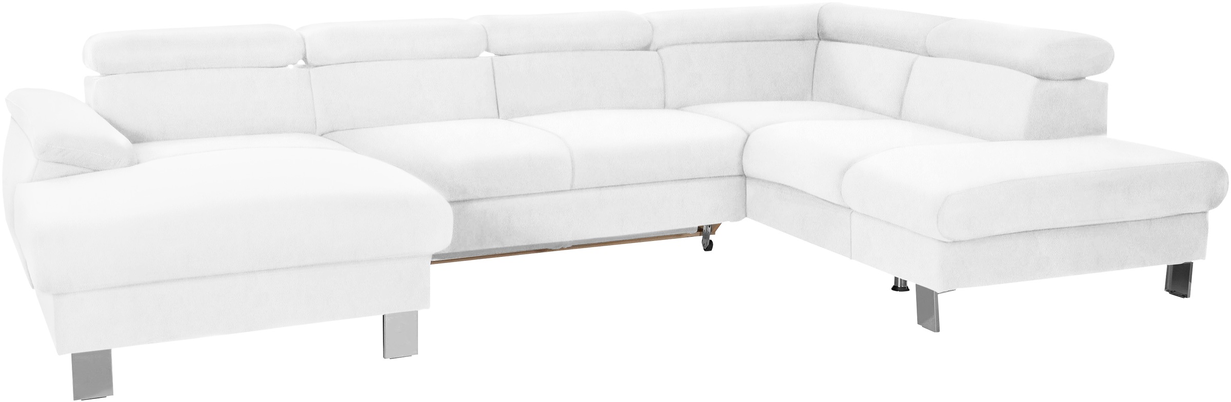 COTTA Wohnlandschaft »Komaris U-Form, B: 320 cm« mit Kopfteilverstellung, o günstig online kaufen