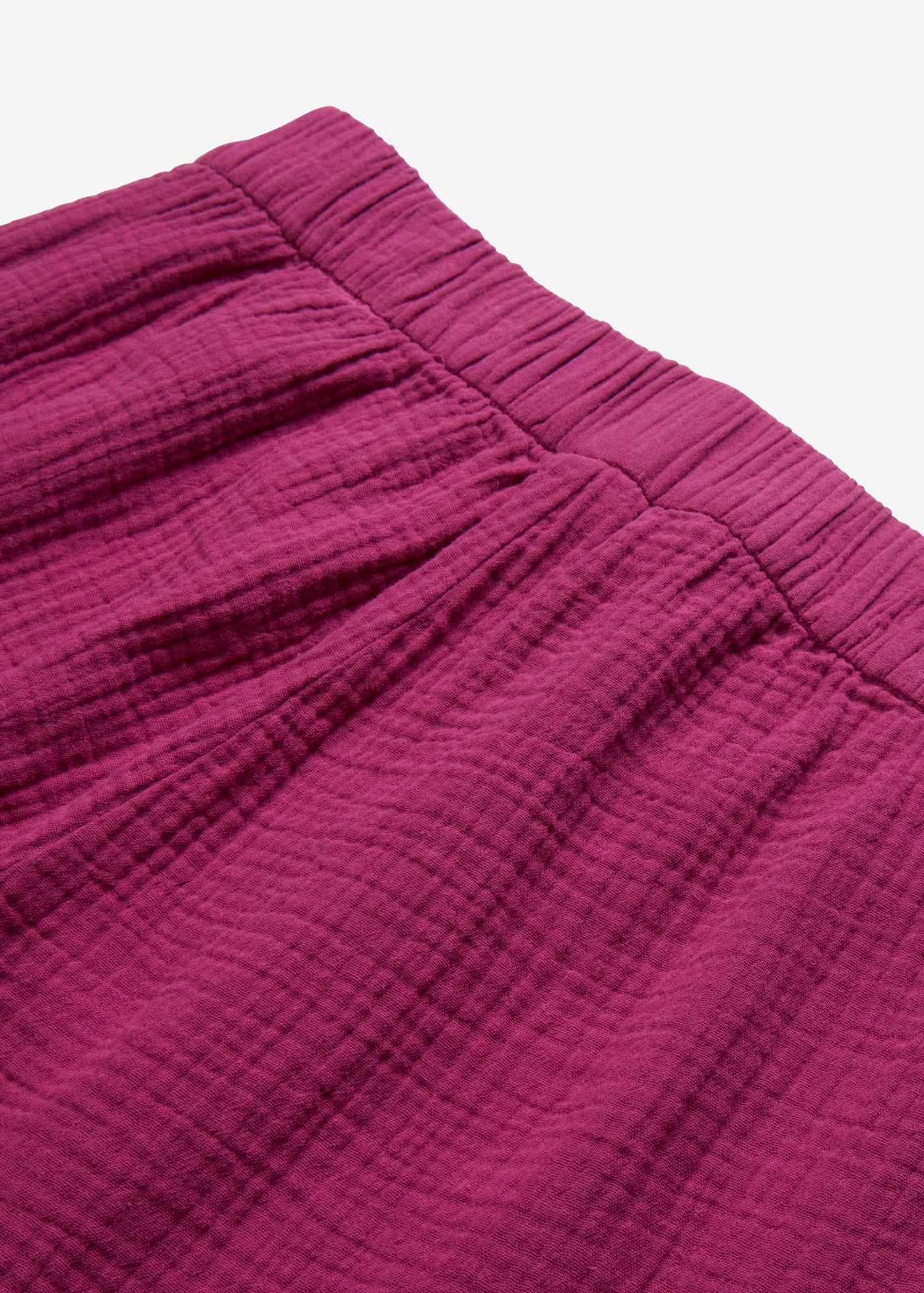 bonprix Marlene-Hose  aus reiner Baumwolle, weites Musselin-Material, Loose Fit Passform