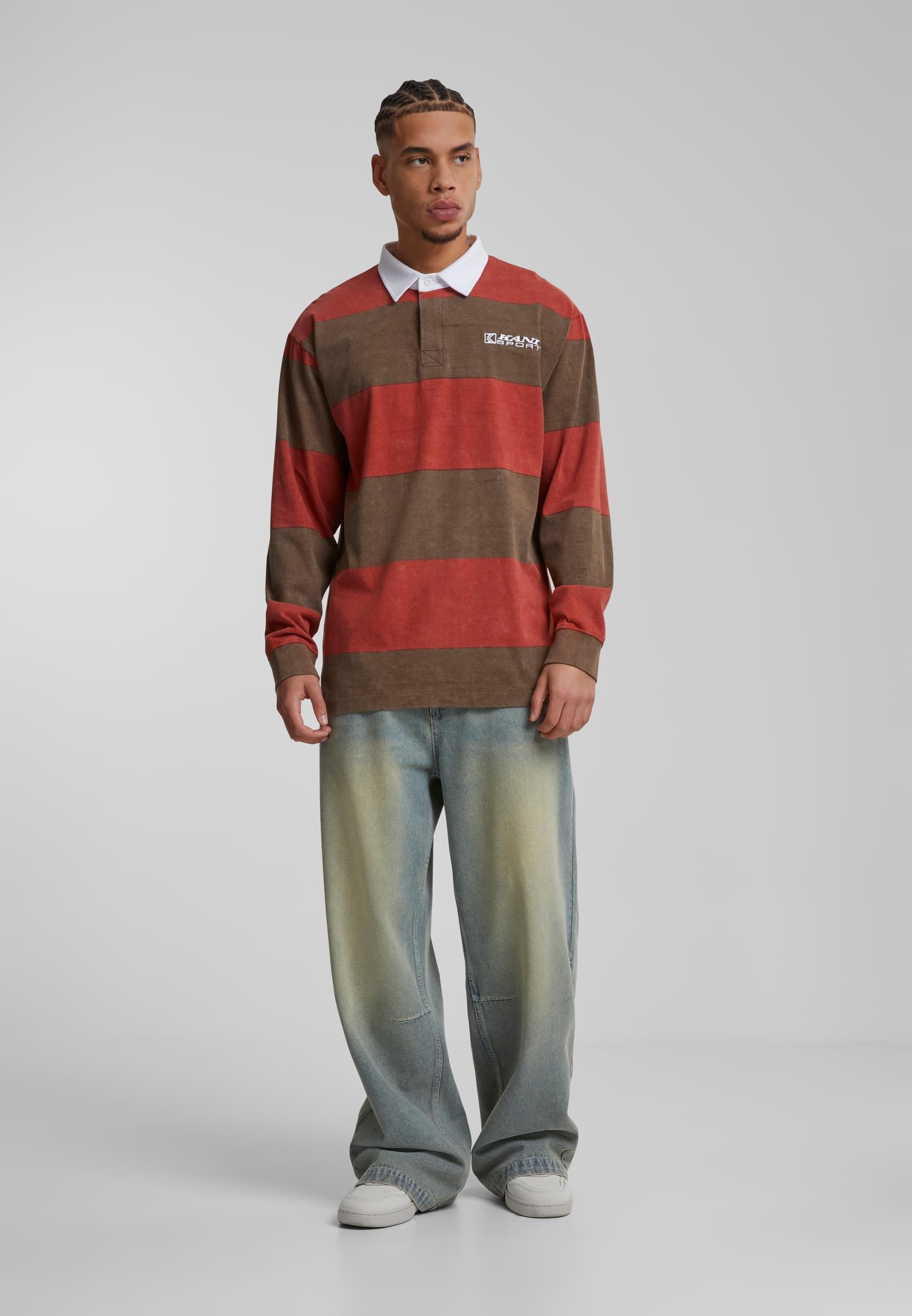 Karl Kani Poloshirt »Karl Kani Karl Kani Og Sport Rugby Shirt« 1 Stk. tlg.